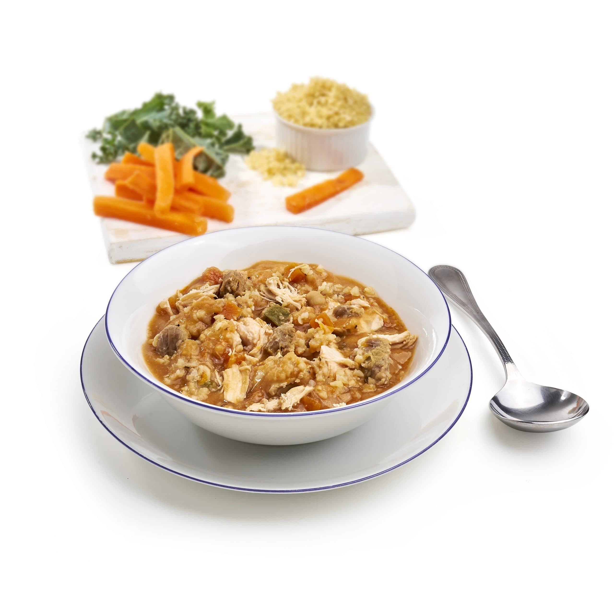 Chicken, Beef and Bulgur Wheat High Protein Ready Meal | Camping, Hiking, Gym