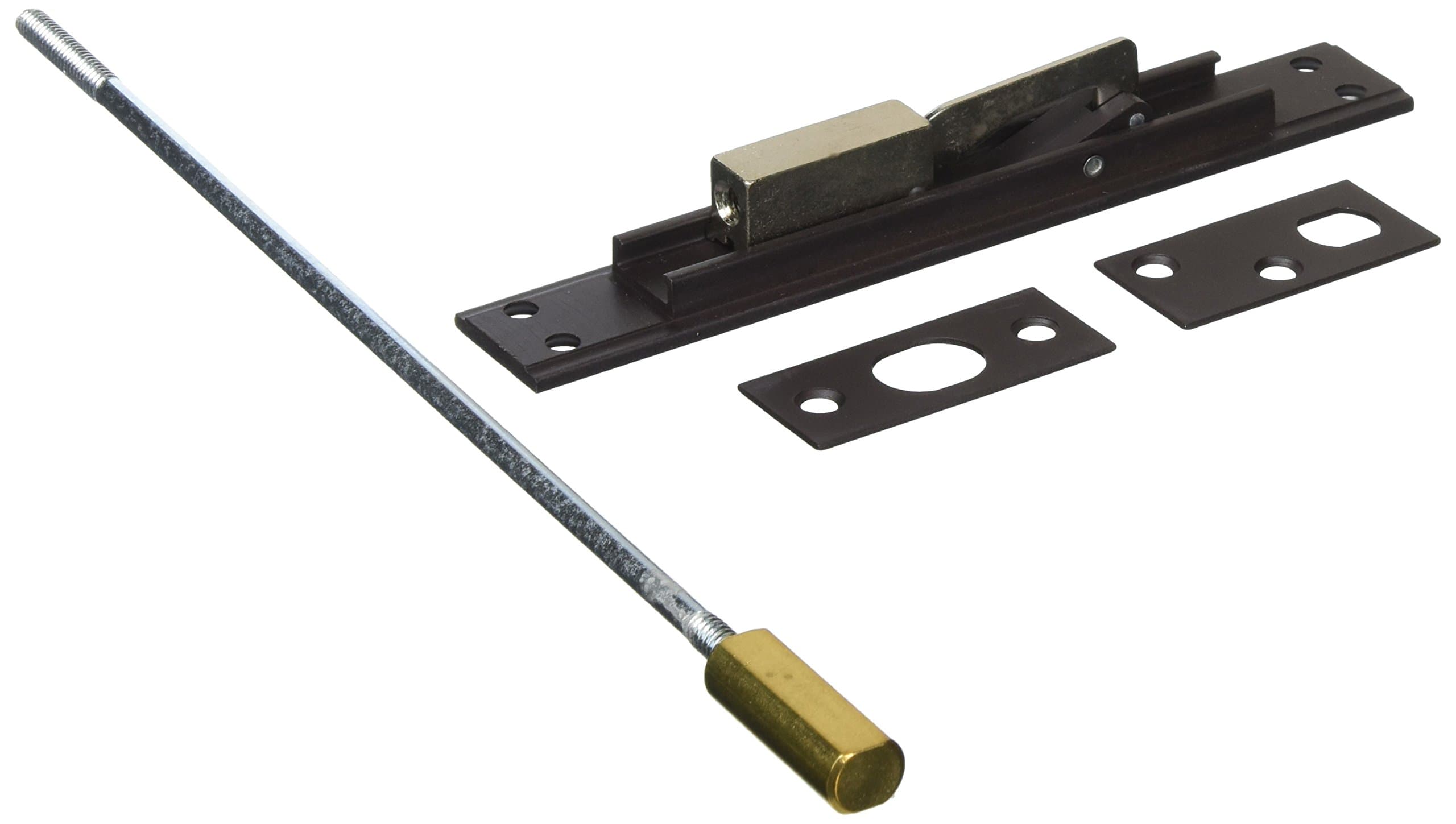 12EFB10B Solid Brass 12-Inch Extension Flush Bolt