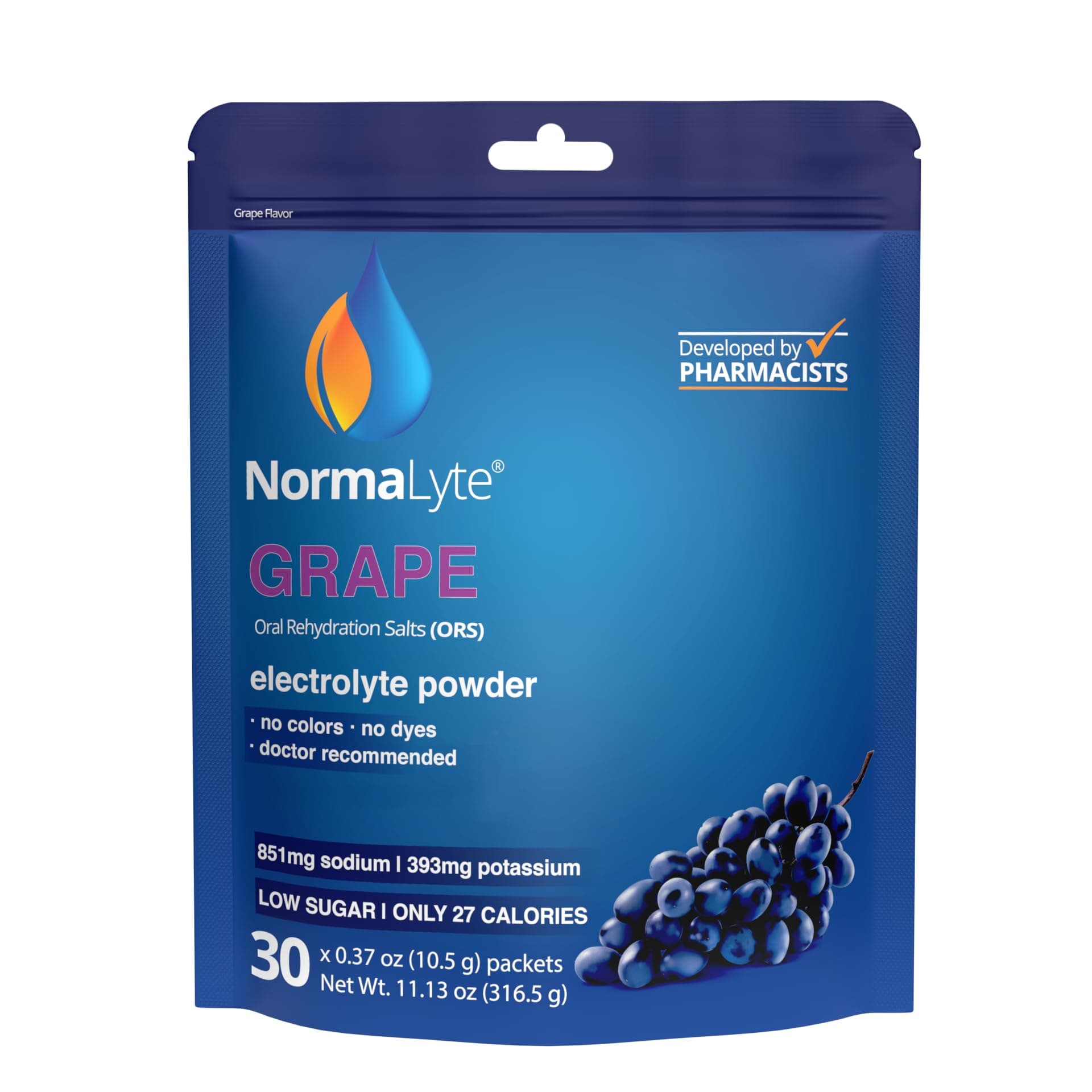 NormaLyte Oral Rehydration Salts Helps dietary management of POTS Syndrome sy...