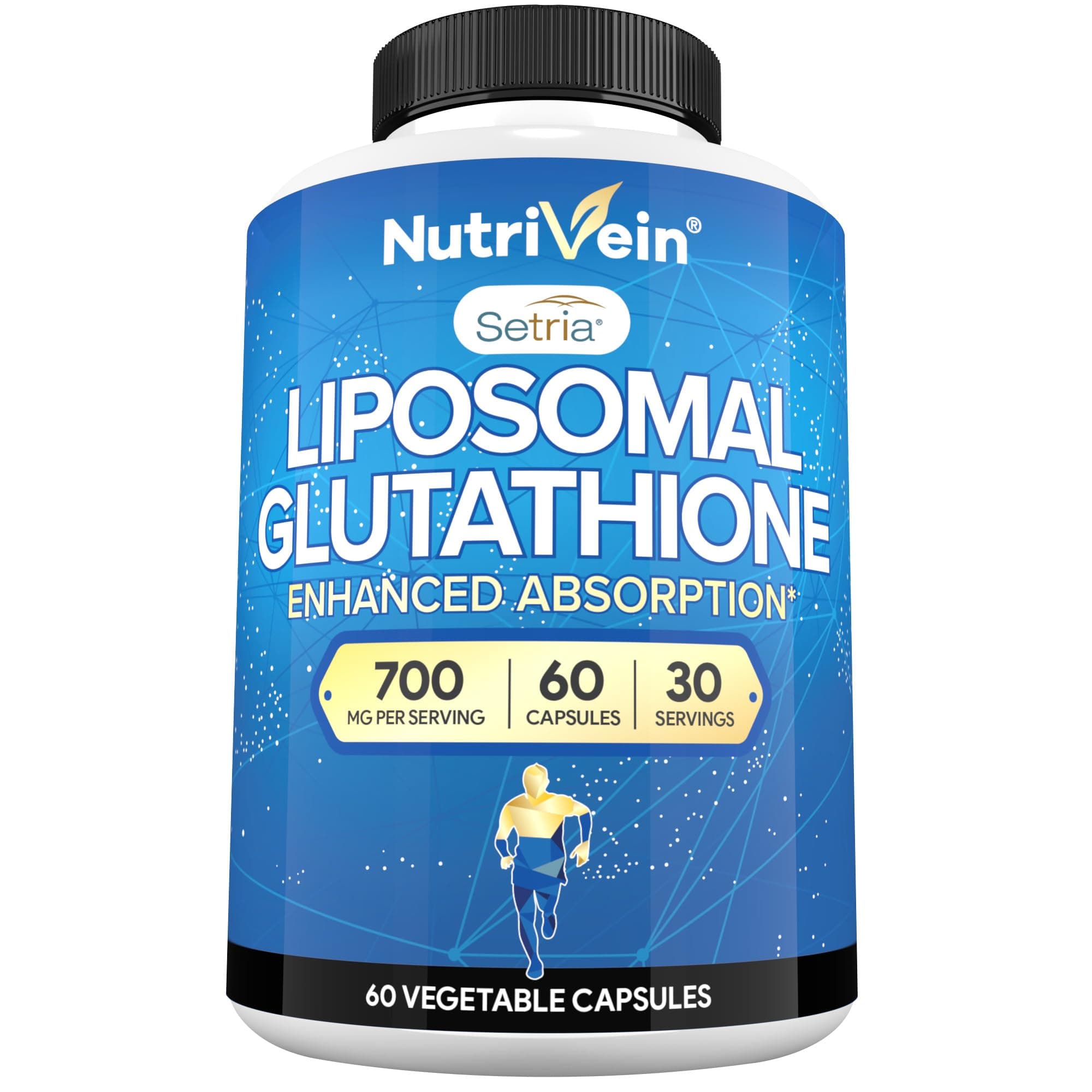 Liposomal Glutathione Master Antioxidant Setria 60 Capsules (600mg)