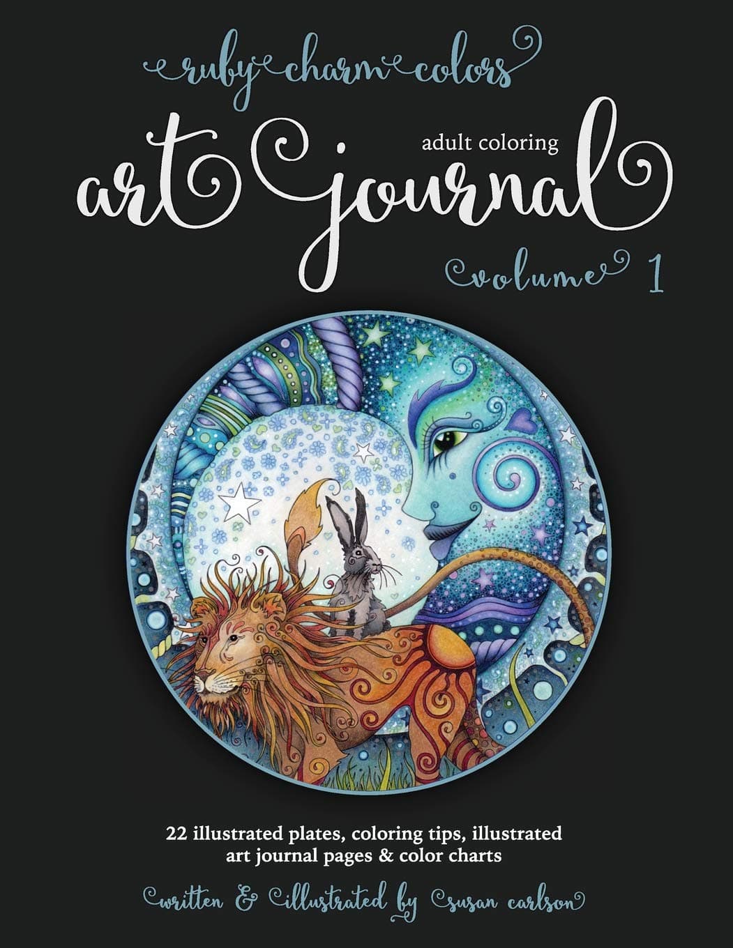 Ruby Charm Colors Adult Coloring Art Journal: Volume I Paperback – September 13, 2018