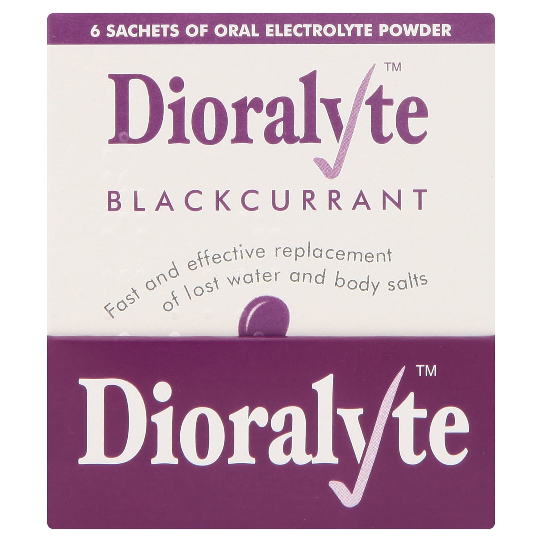 Dioralyte 5 X Blackcurrant 6 Sachets