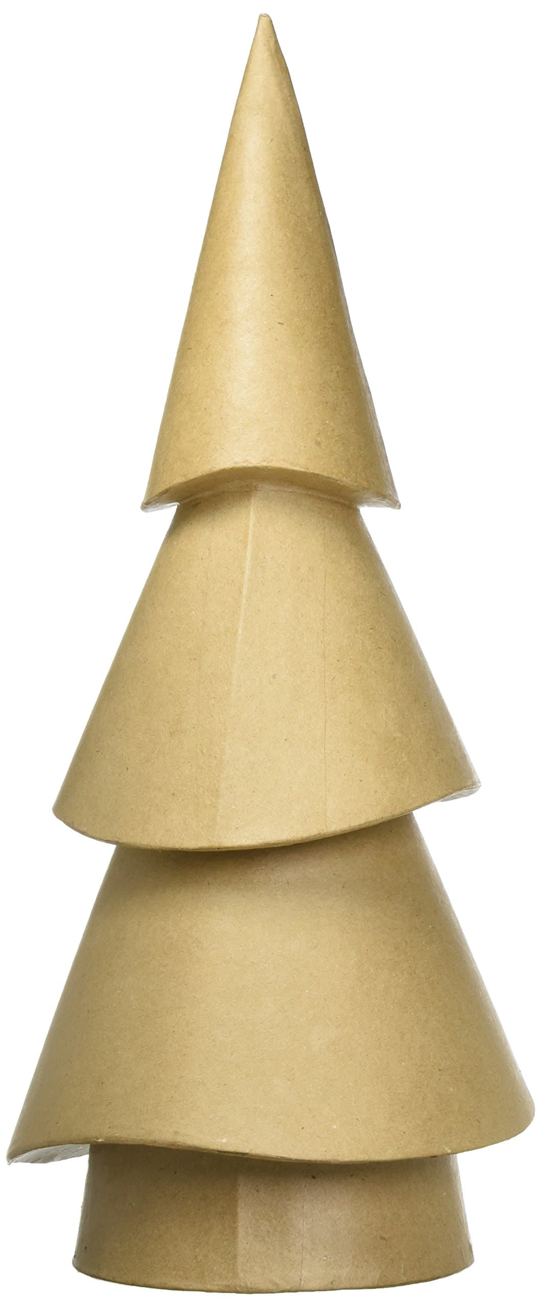 Craft Ped Paper CPLBV0255 Mache Tree Wavy Cone Small, 14.5"