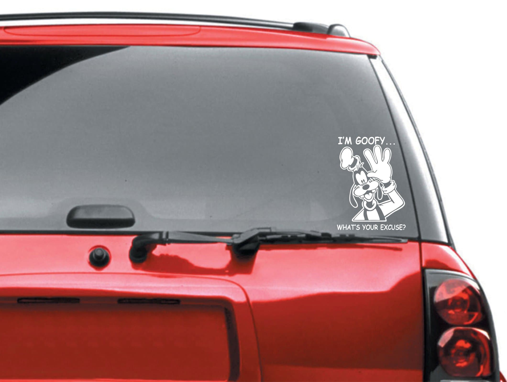 GenericJINCHENG I'm Goofy - Bumper - Sticker - Automotive - Car - Decal