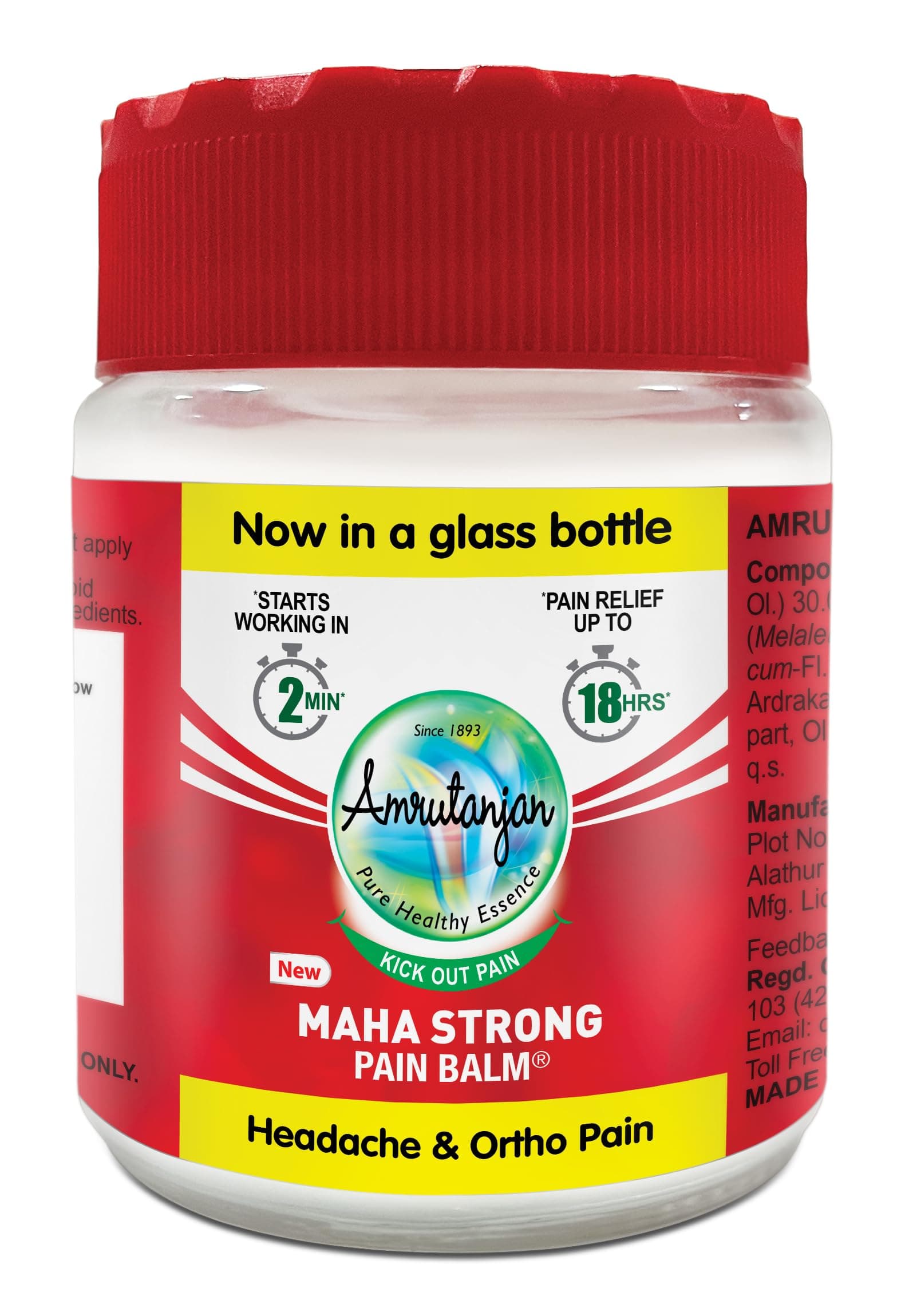 MAHA Strong Pain Balm - 48g
