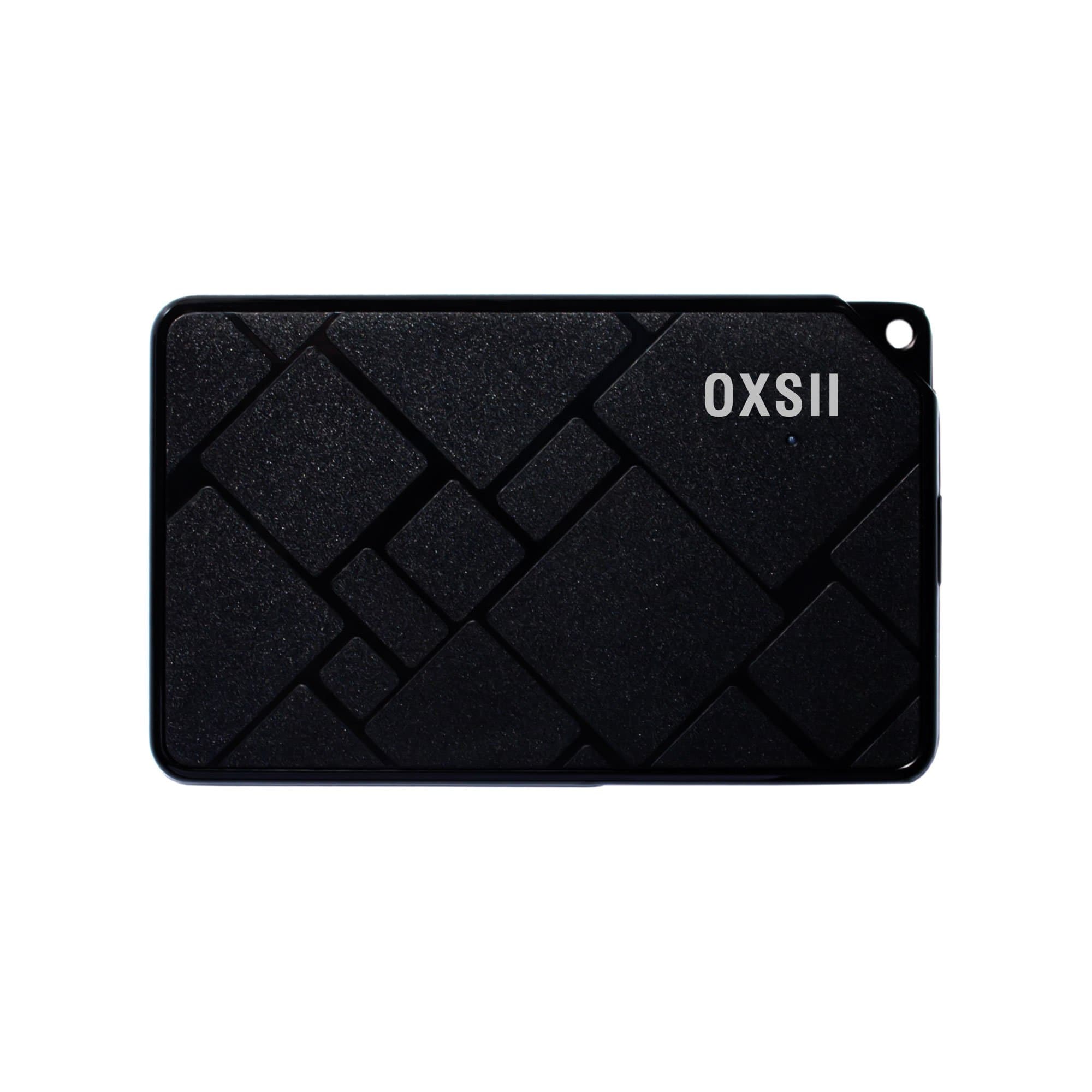 OXSII Dual Sim Adapter Wireless Dual Card Cool for iSO 8.1 iPhone iPad iTouch(Black/Red) (Black)