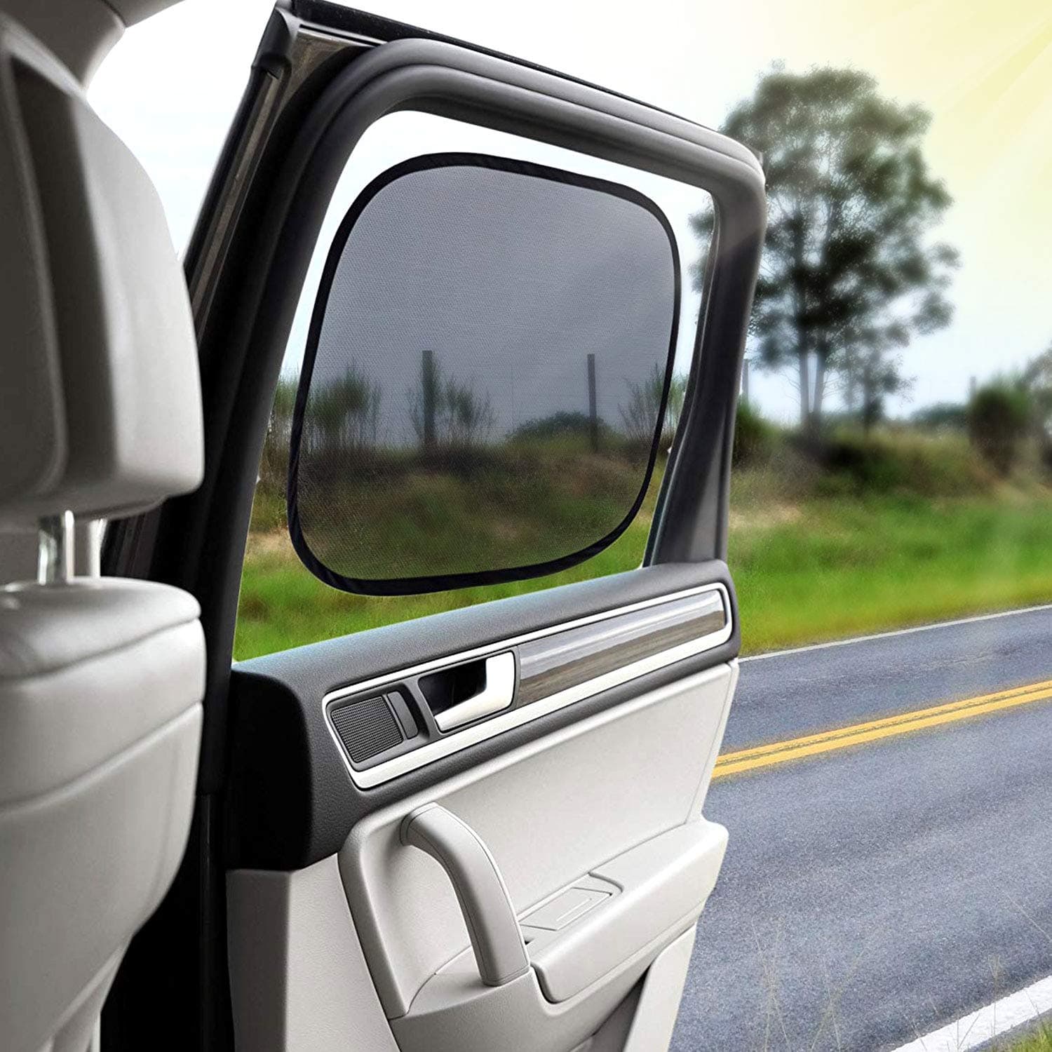 Kogno Car Window Shade for Baby, 2 Piece