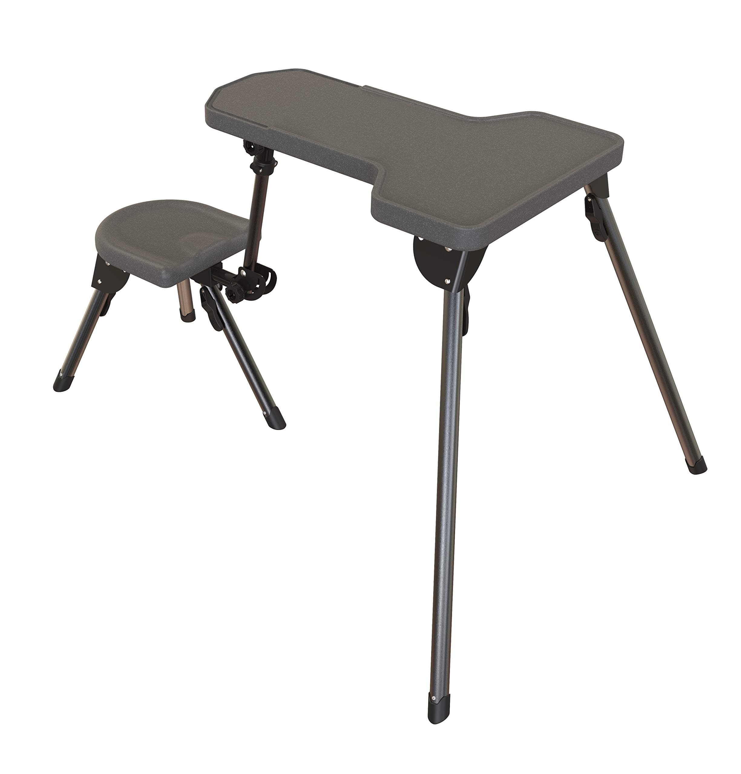 Stable Table Lite Ambidextrous Fully Collapsible Rotating All-Weather Shooting Rest for Outdoor, Range, Shooting and Cleaning