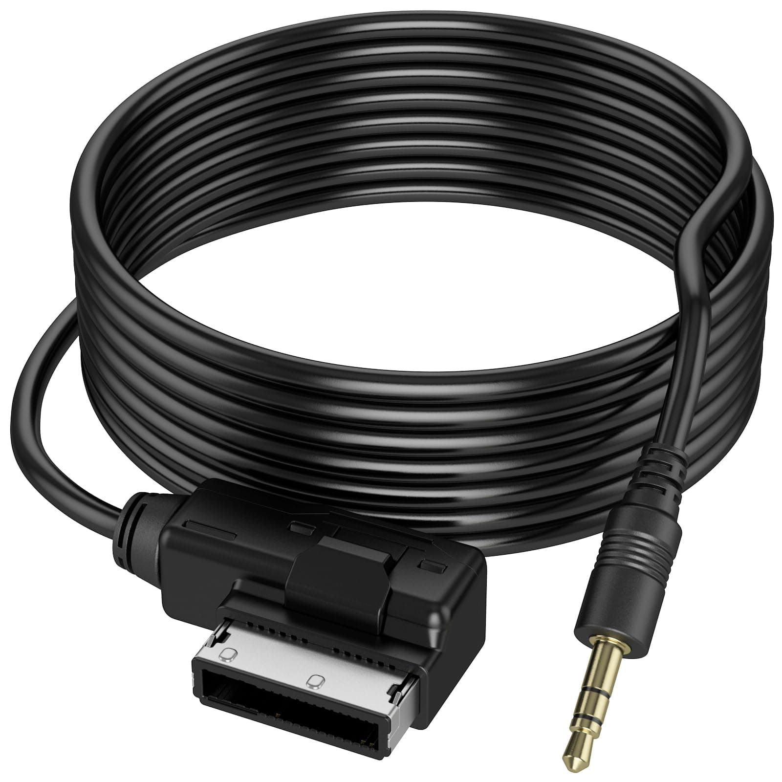 3.5mm Jack Connector AMI Cable - AMI MDI MMI Cable with AUX Input,Compatible with Audi Music Interface/VW MDI Box or MMI System,6 Feet Extra Long