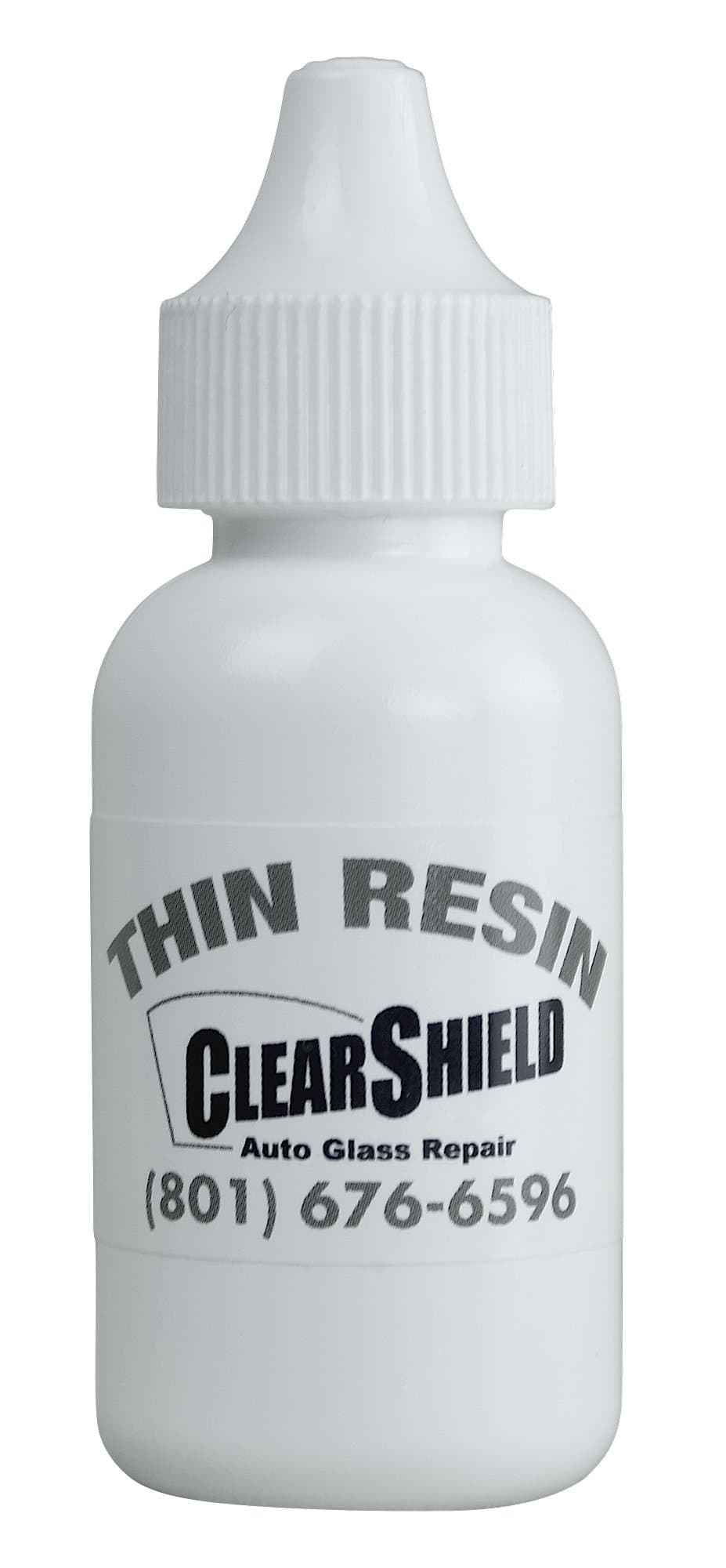 Clearshield Windshield Repair Resin - Auto Glass Repair Resin - Resin for Glass Scratch Repair - 1 Pack 30 ml Thin Resin