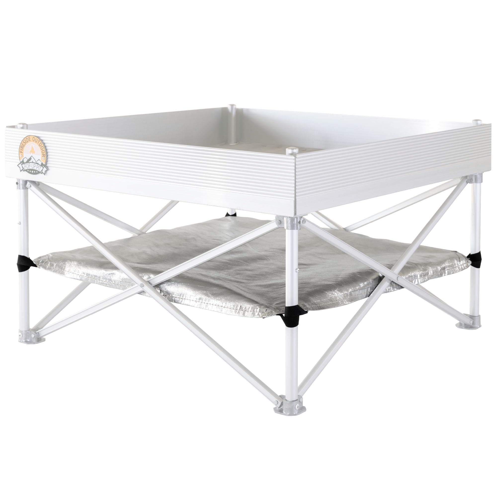 Sponsored Ad - Fireside Outdoor Replacement Heat Shield 24"x24" - Firepits for Outside, Pop Up Pit, Portable Fire Pits for Outside Wood Burning, Pop Up Fire Pit Heat Shield for Replacement Part, Camping Accessories