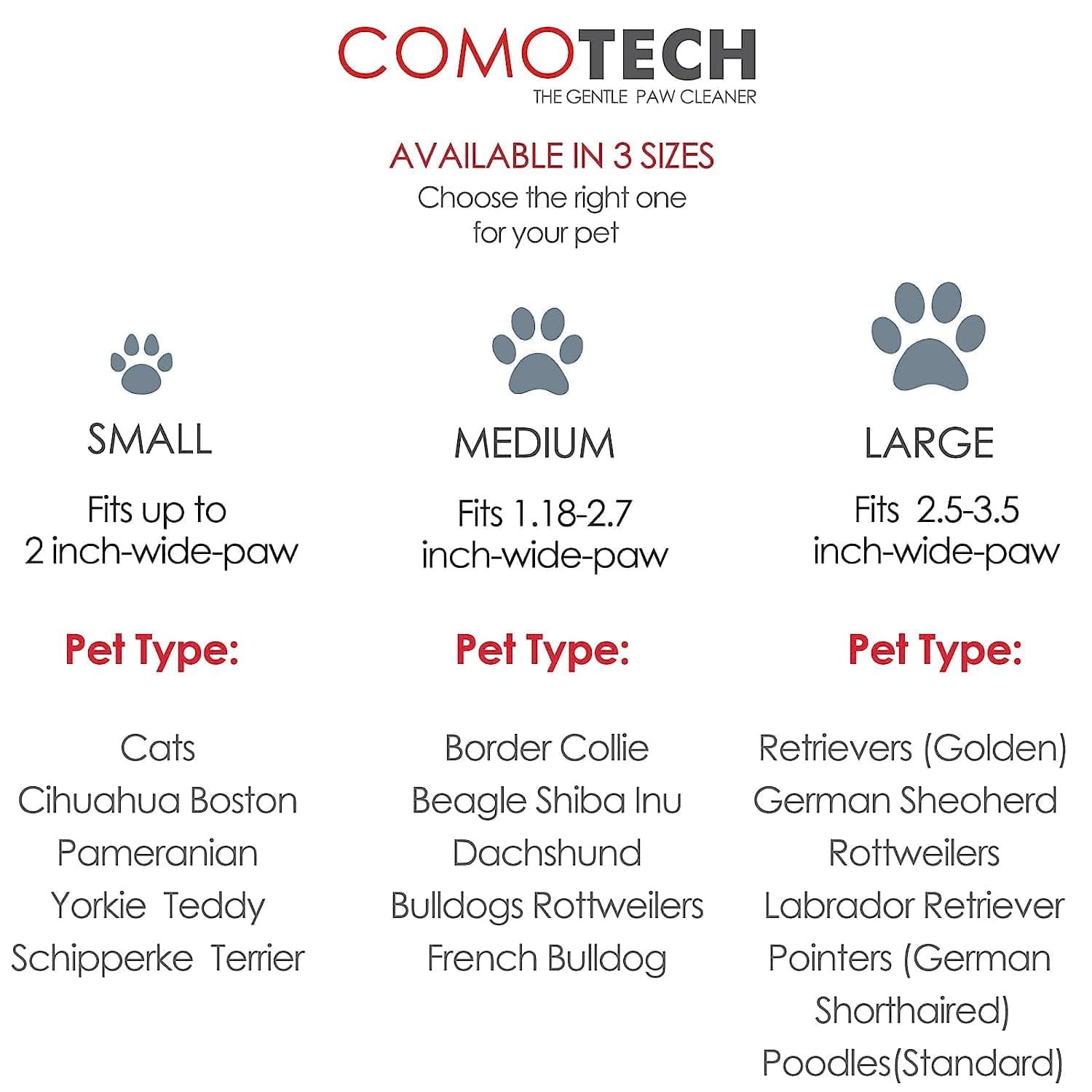 Professional 7 in 1 Dog Paw Cleaner for Dogs & Cats - Includes 1 Portable Paw Washer, 1 Bath Brush, 2 Dog Toothbrushes and 3 Absorbent Towels Note: Fits Paws 1.5 to 2.5 Inches Wide (Medium, Pink)