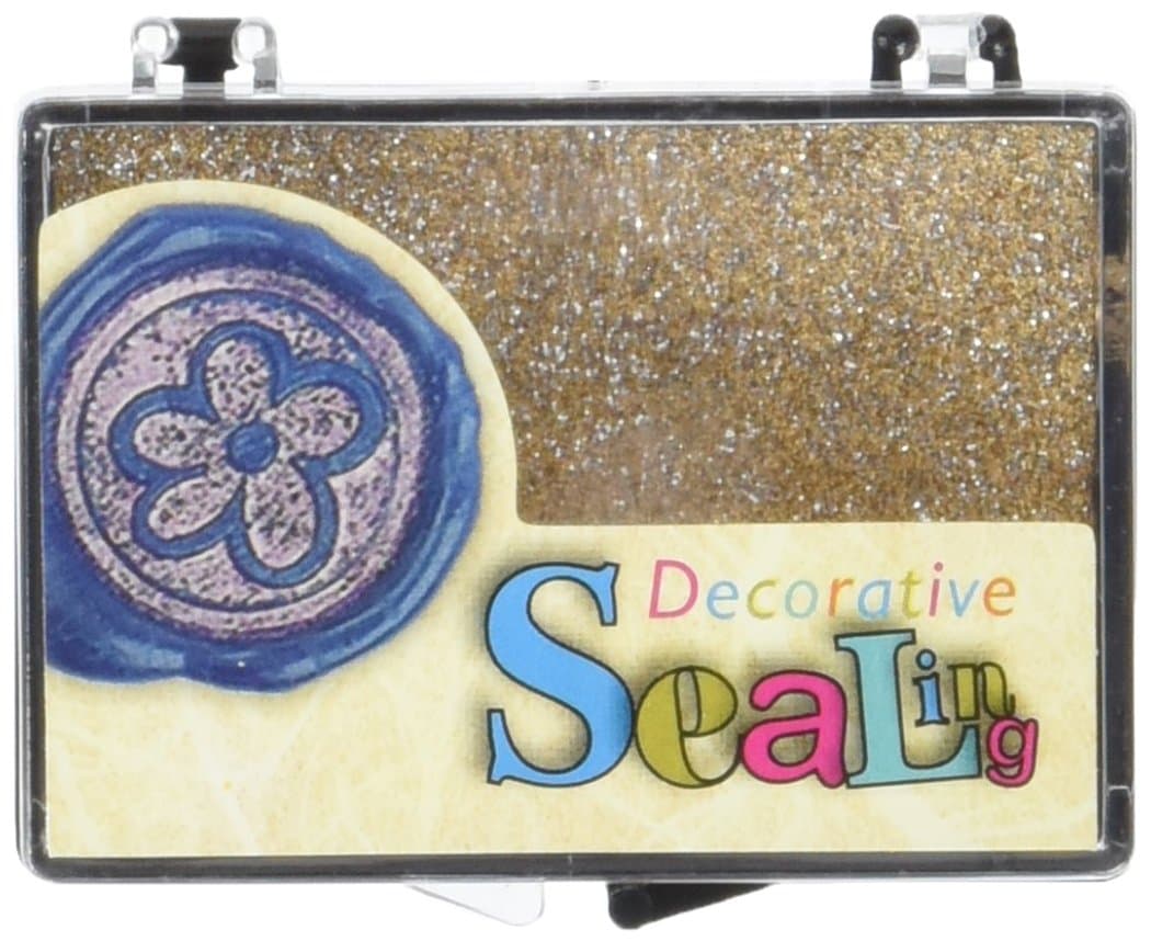 Manuscript Pen 761IPGS Decorative Seal Metallic Ink Pad, Gold