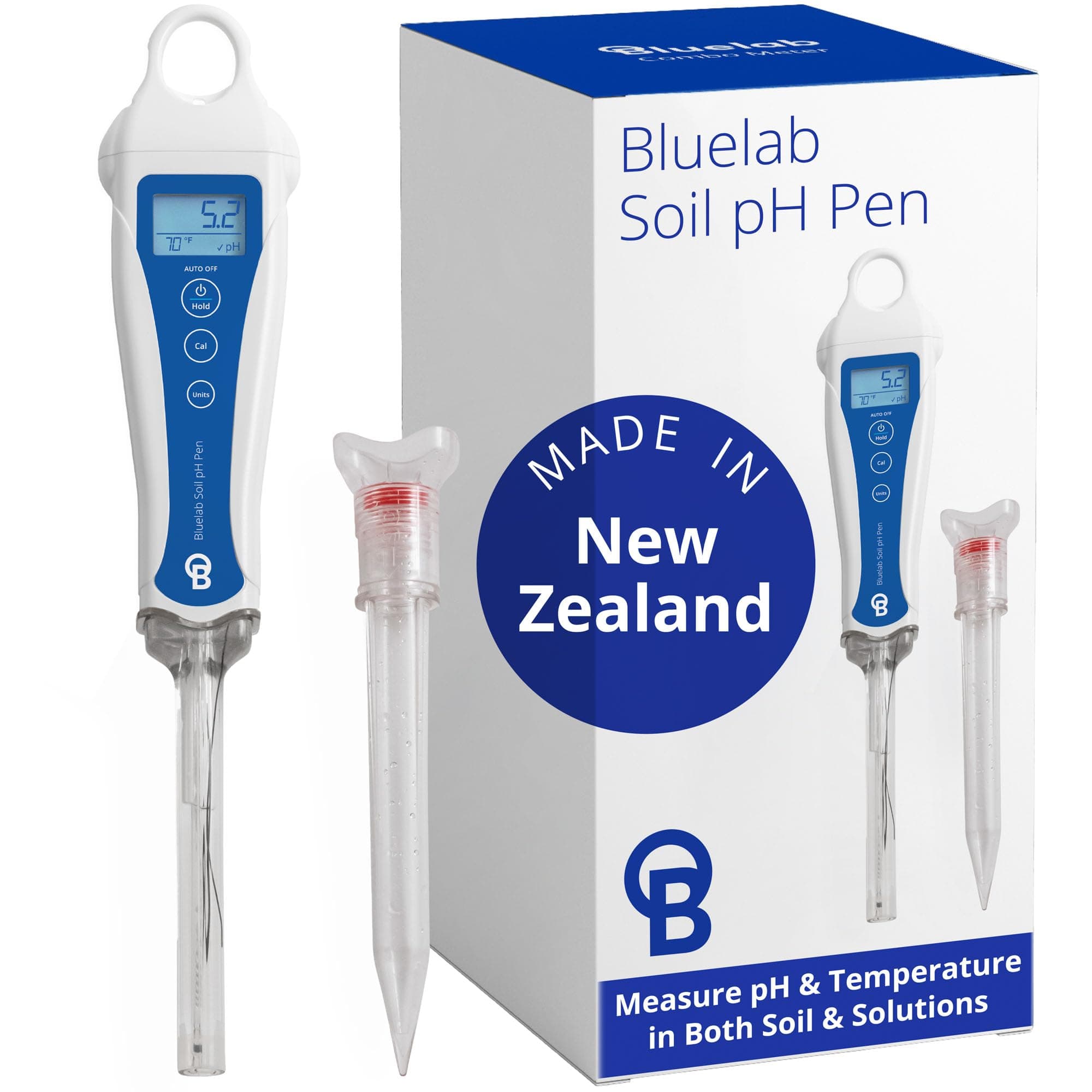 Bluelab PENSOILPH pH Pen for Soil, Coco, Rockwool and Solution, Easy Calibration