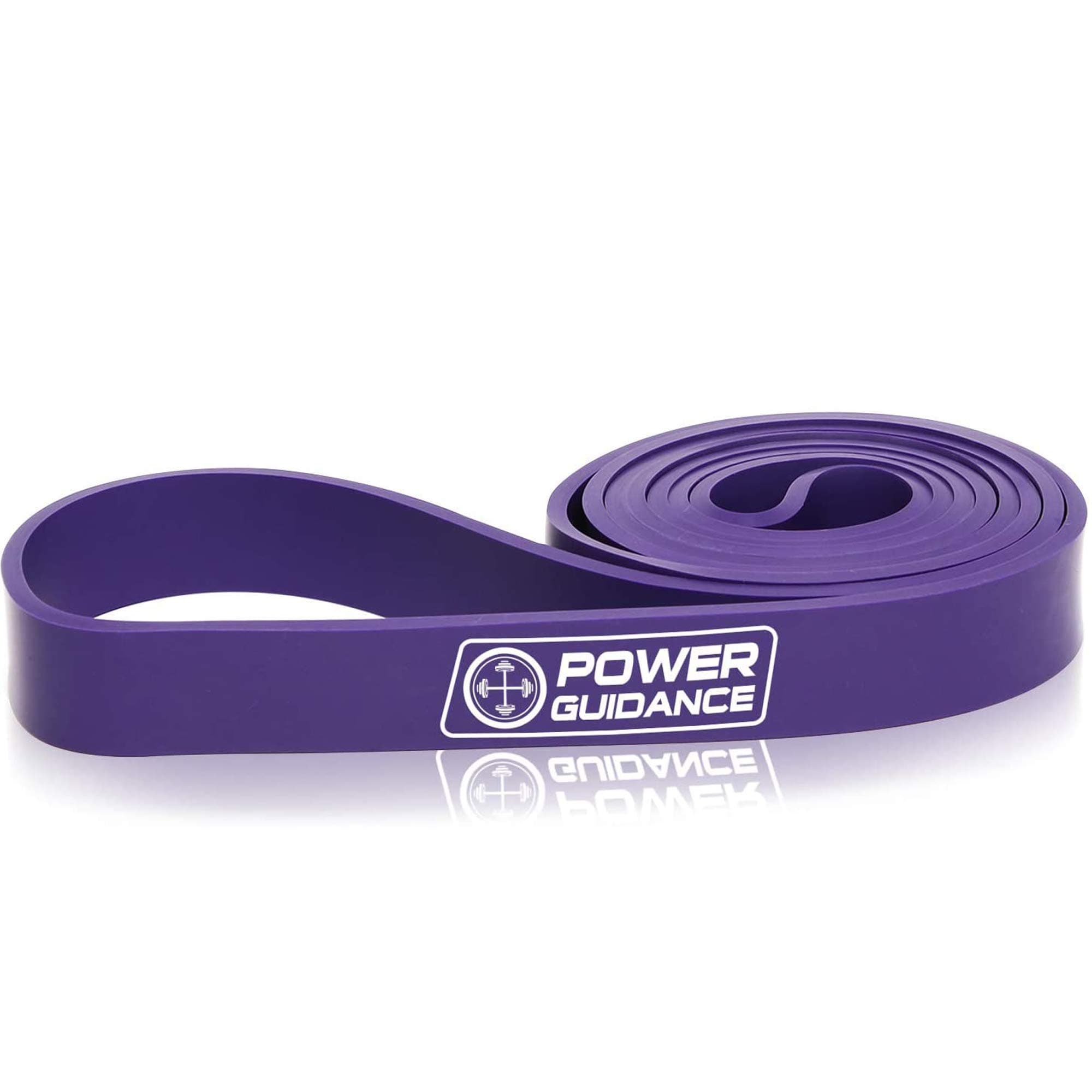 POWER GUIDANCE Pull Up Assist Bands - Heavy Duty Resistance Band, Mobility & Powerlifting Exercise Bands, Perfect for Body Stretching, Powerlifting, Resistance Training, Single Band & Set