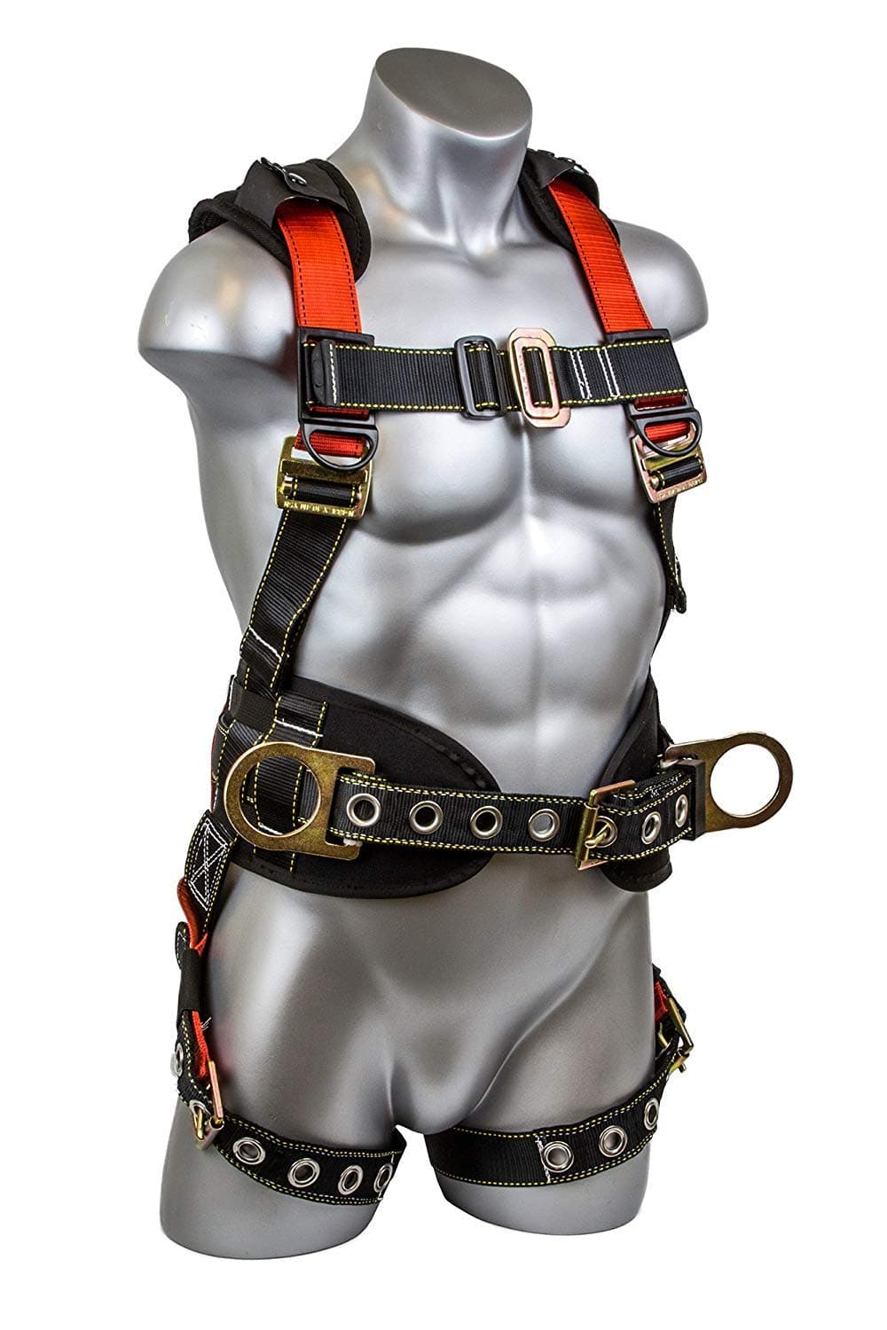 Guardian Fall Protection 11171 XL-XXL Seraph Construction Harness with Side D-Rings