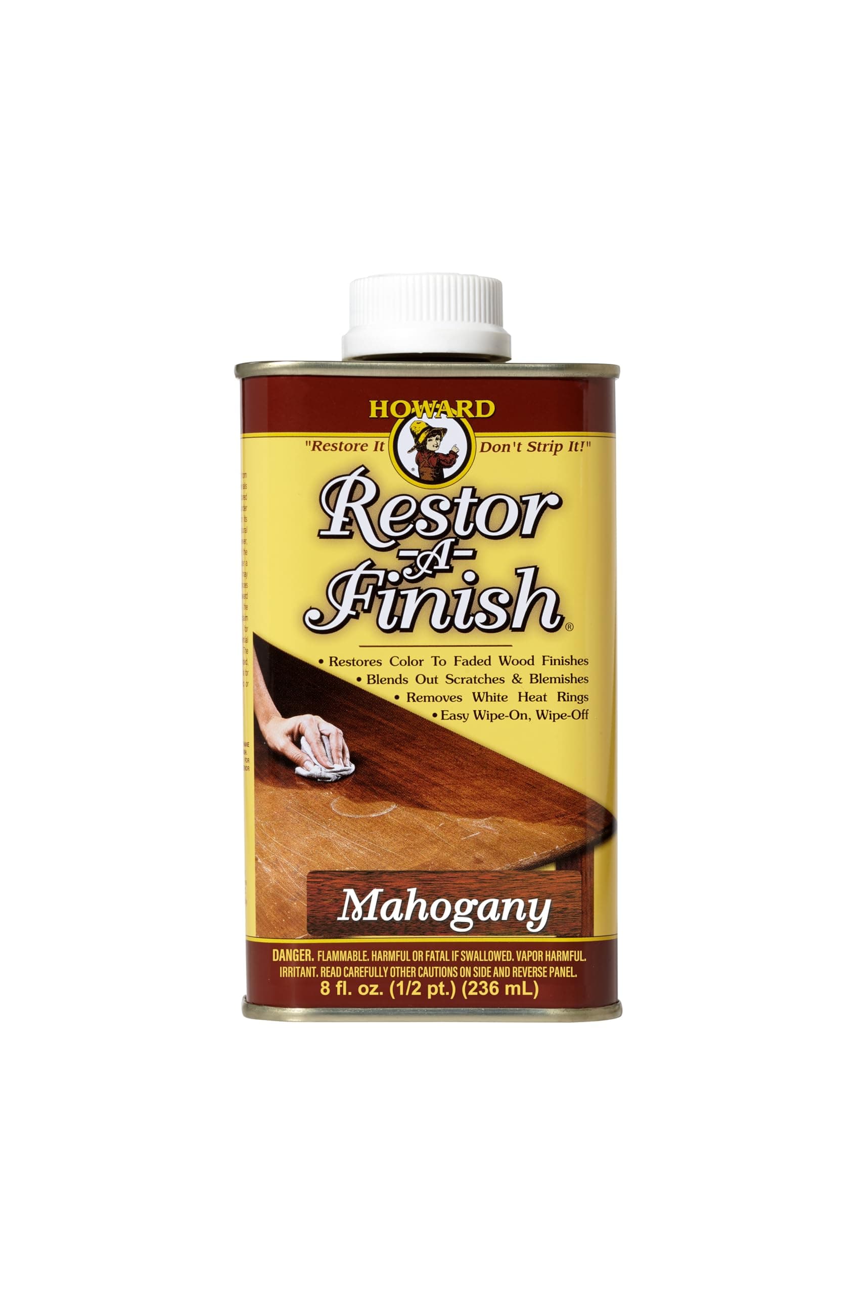 Howard RF5008 Restor-A-Finish, 8-Ounce, Mahogany by Howard Products