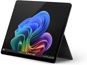 Surface Pro 13" (Latest Version) | 10 Core | Copilot+PC | 2 in 1 | 120Hz Display | Snapdragon X Plus | 16GB RAM | 512 SSD | Black | UAE TRA Version