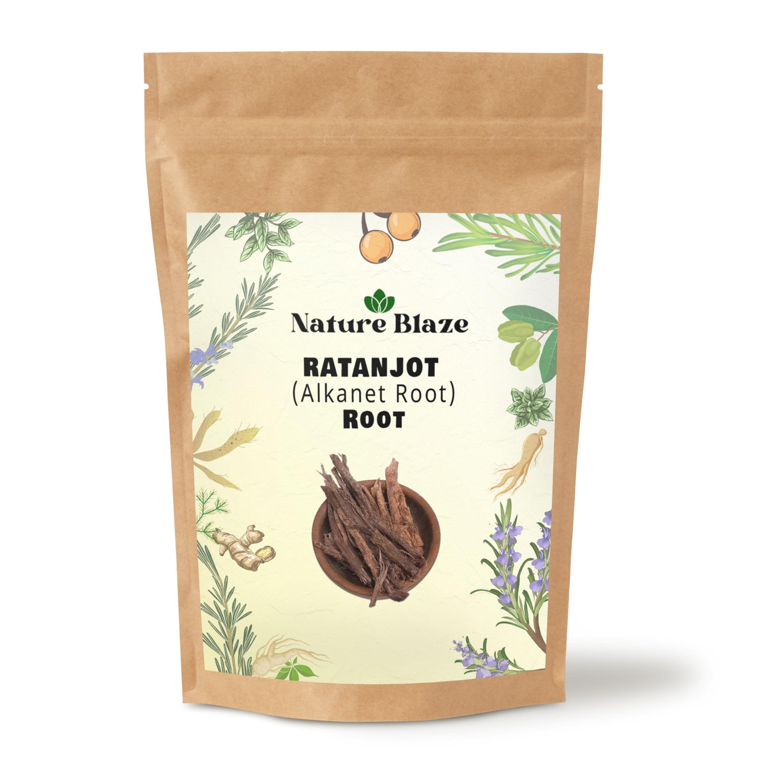 RATANJOT Root 114 Grm (4 Oz) Alkanna tinctoria ALKANET