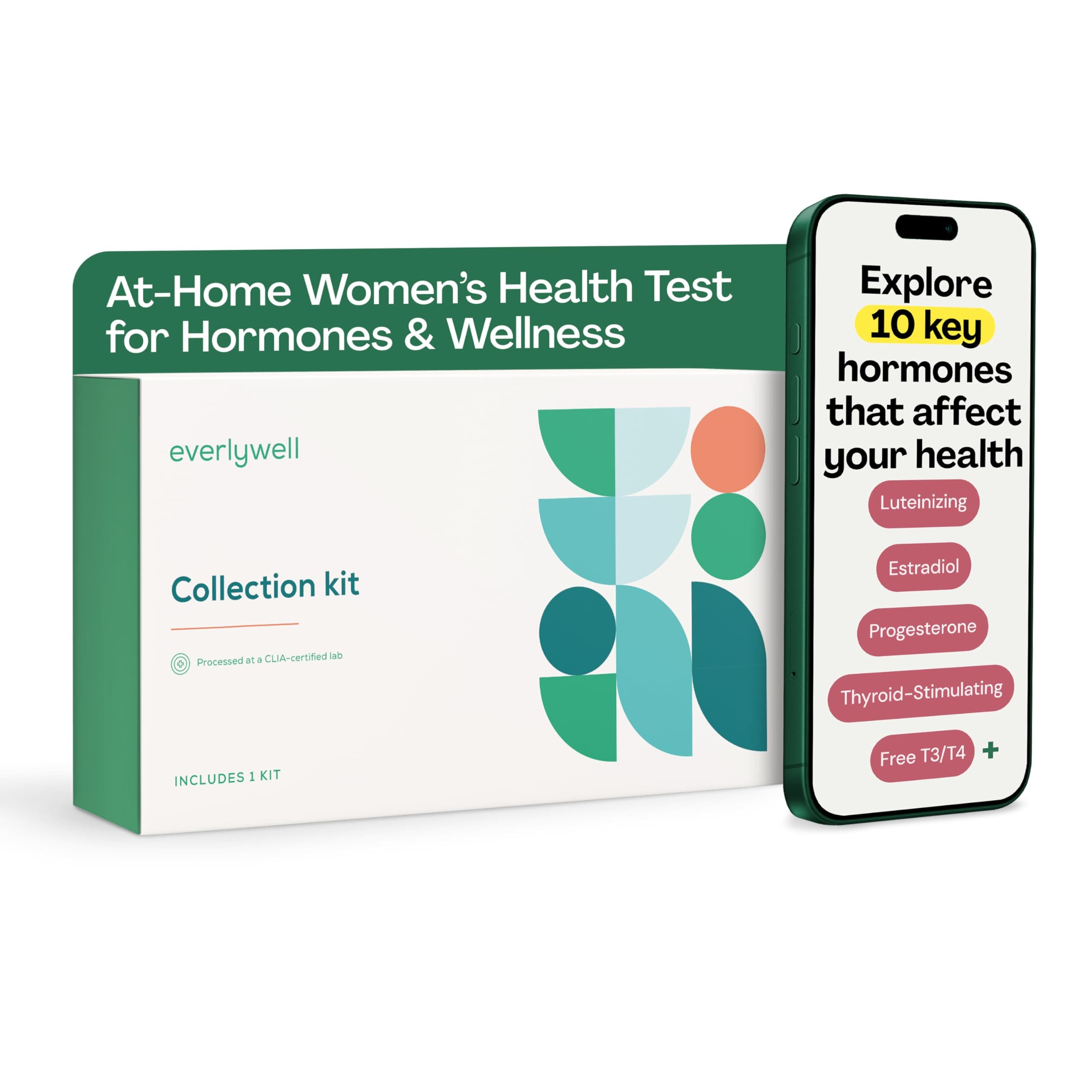 - Everlywell At-Home Women's Health Test, Measures Biomarkers for Hormonal Imbalances in Women for Accurate Results from CLIA-Certified Labs Within Days, Ages 18 Plus
