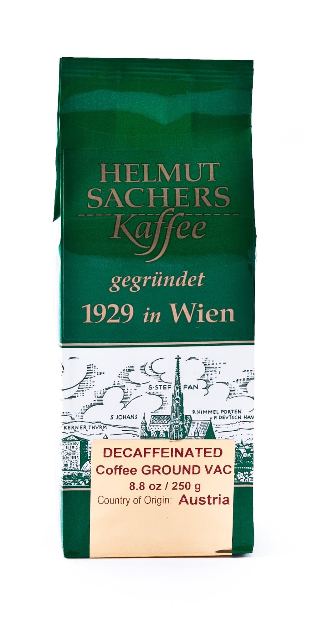 Helmut Sachers Vienna Coffee Decaf Ground