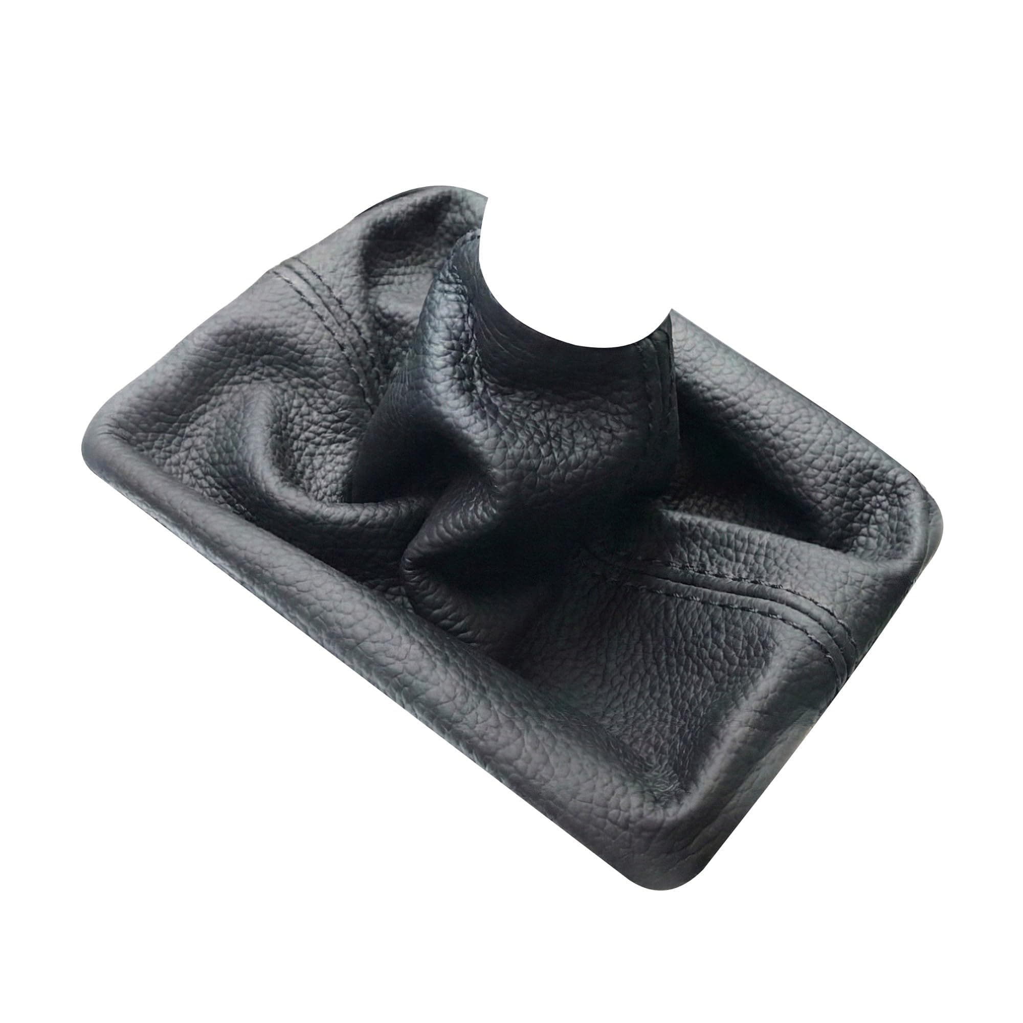 RedlineGoods Shift Boot Compatible with Mazda Miata NA 1990-97. Tailor Made - not Universal. Genuine top-Grade Italian Black Leather with Black Thread