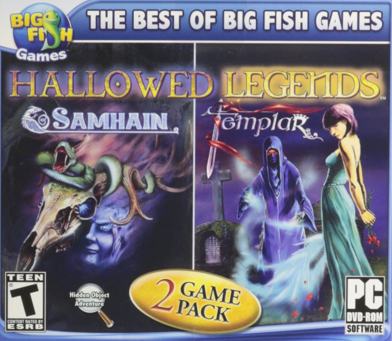 Hallowed Legends 1: Samhain and Hallowed Legends 2: Templar 2 Pack - PC