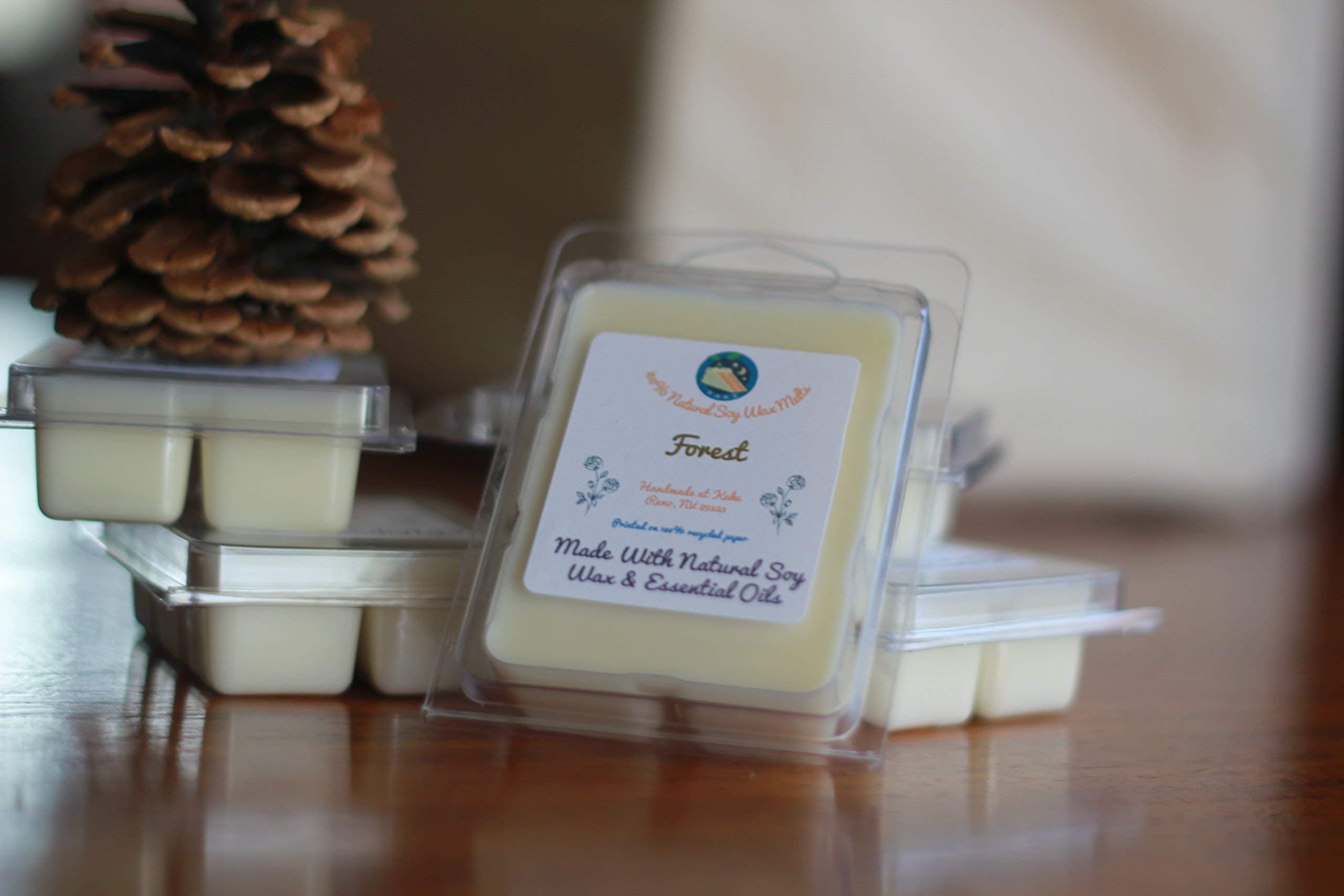 100% Natural - Vegan - Soy Wax Melts - With Essential Oils