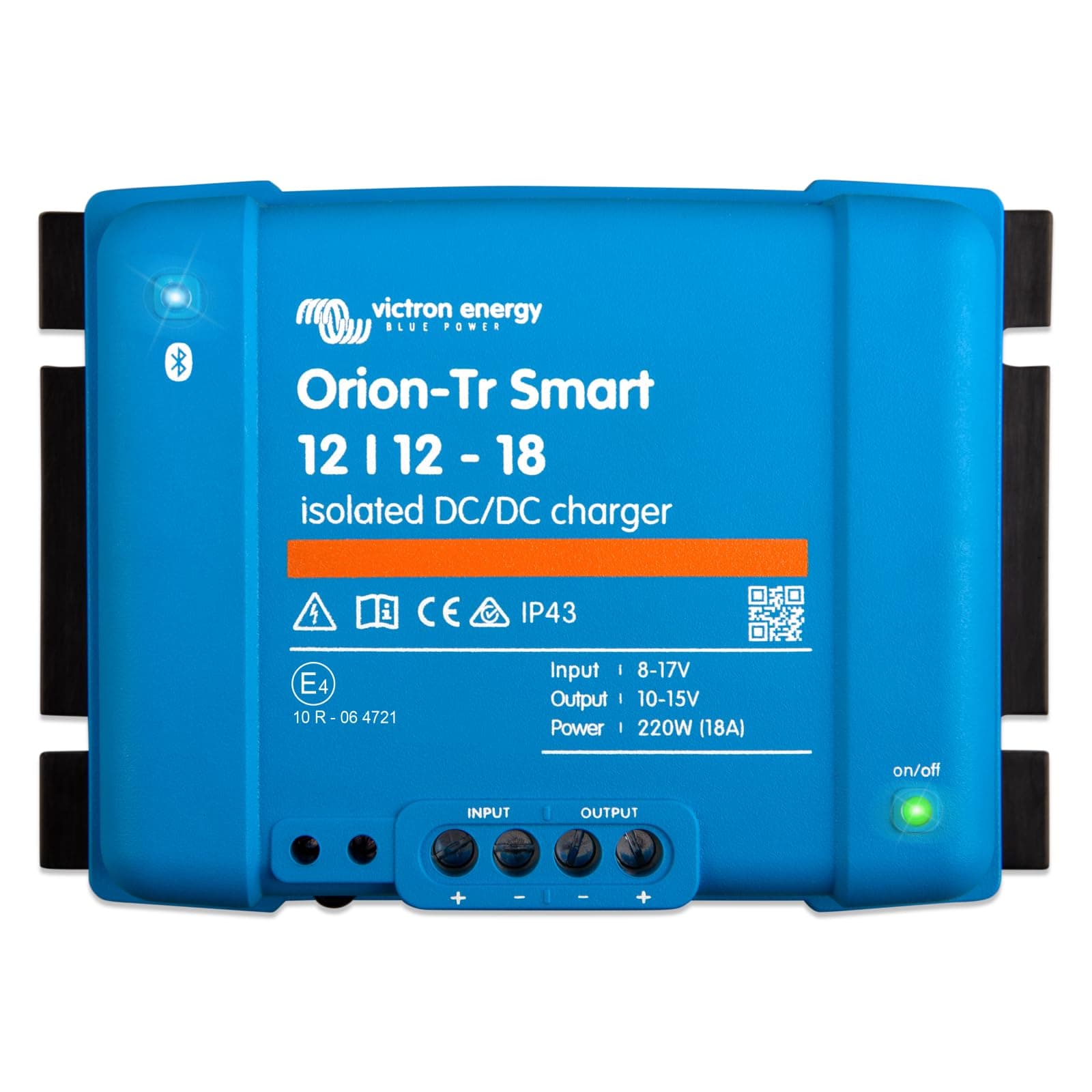 Orion-Tr Smart DC to DC Charger (Bluetooth) - 12/12-Volt 18 amp 220-Watt - Battery Charger for Dual Battery Systems - Isolated