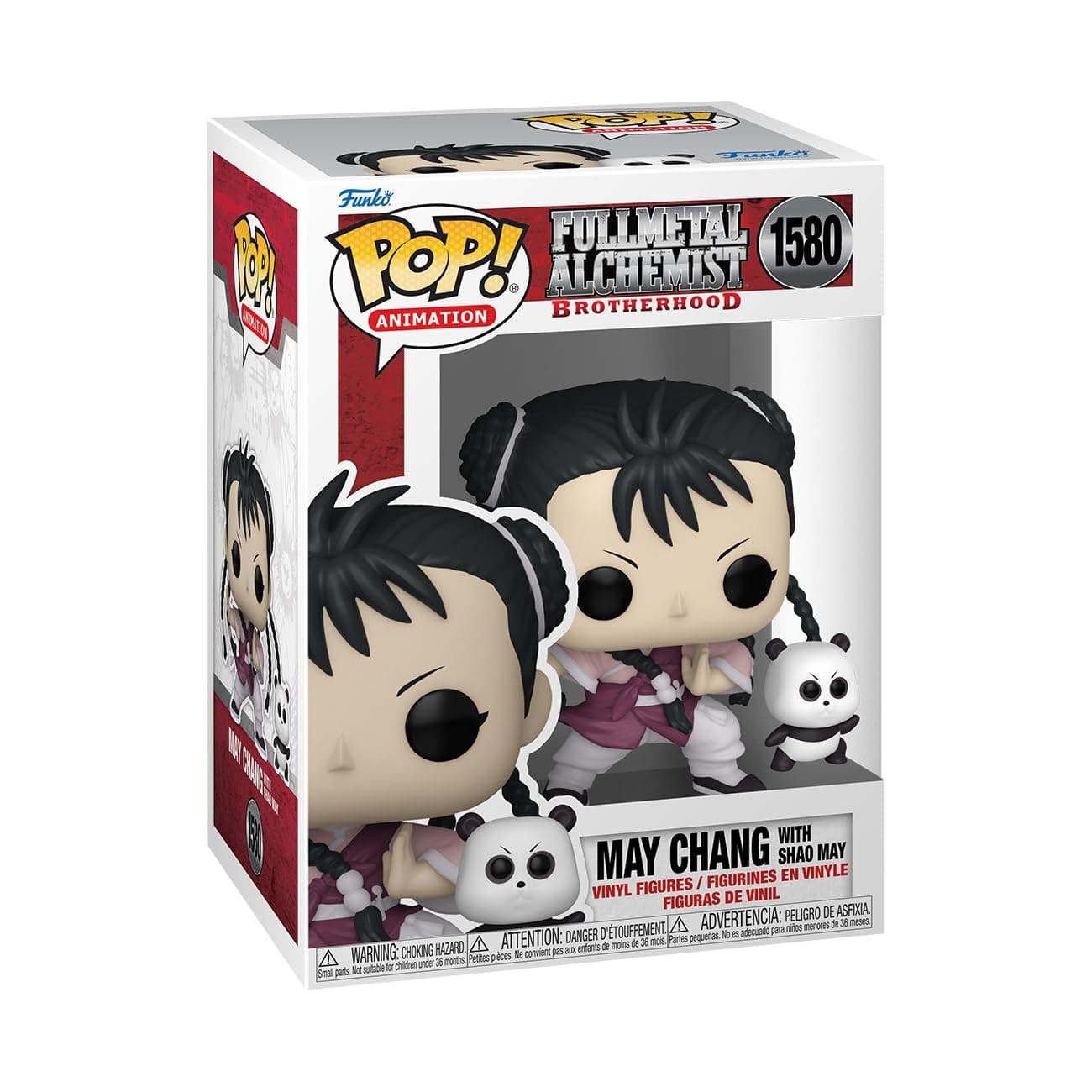 POP!&Buddy: FMA: B - May Chang with Panda - Full Metal Alchemist - Collectable Vinyl Figure - Gift Idea - Official Merchandise - for Kids & Adults - Anime Fans - Model Figure for Collectors
