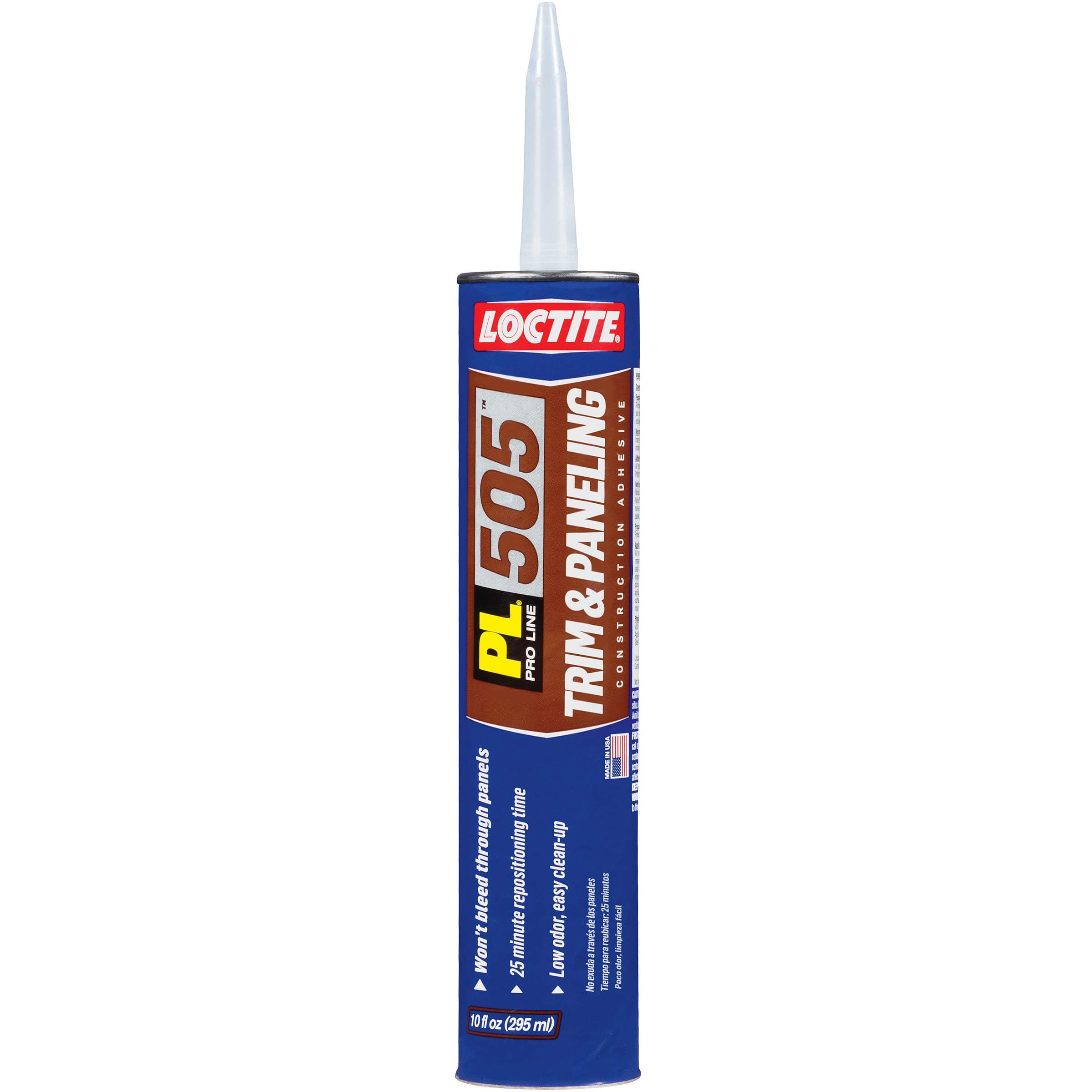 Loctite PL 505 Panel and Trim Latex Construction Adhesive 10-Ounce Cartridge (1402262)