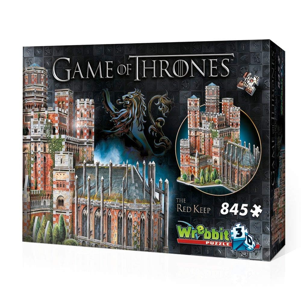 - Wrebbit3D Game of Thrones 3D Puzzle of Red Keep | 845 Jigsaw Puzzle Pieces | Inspired from Popular TV Series Set in Westeros Seven Kingdoms