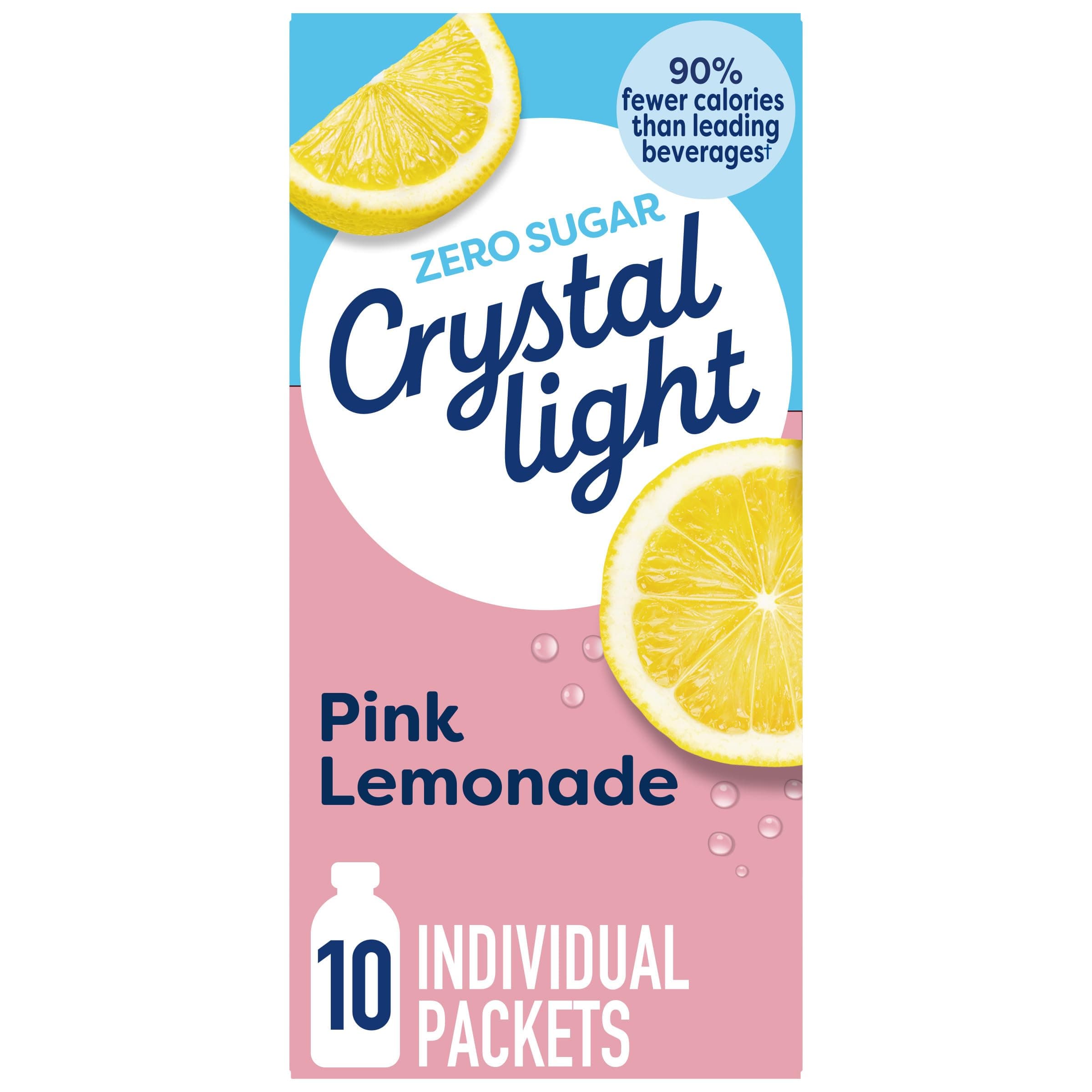 Pink Lemonade Naturally Flavored Powdered Drink Mix, 10 ct On-the-Go-Packets