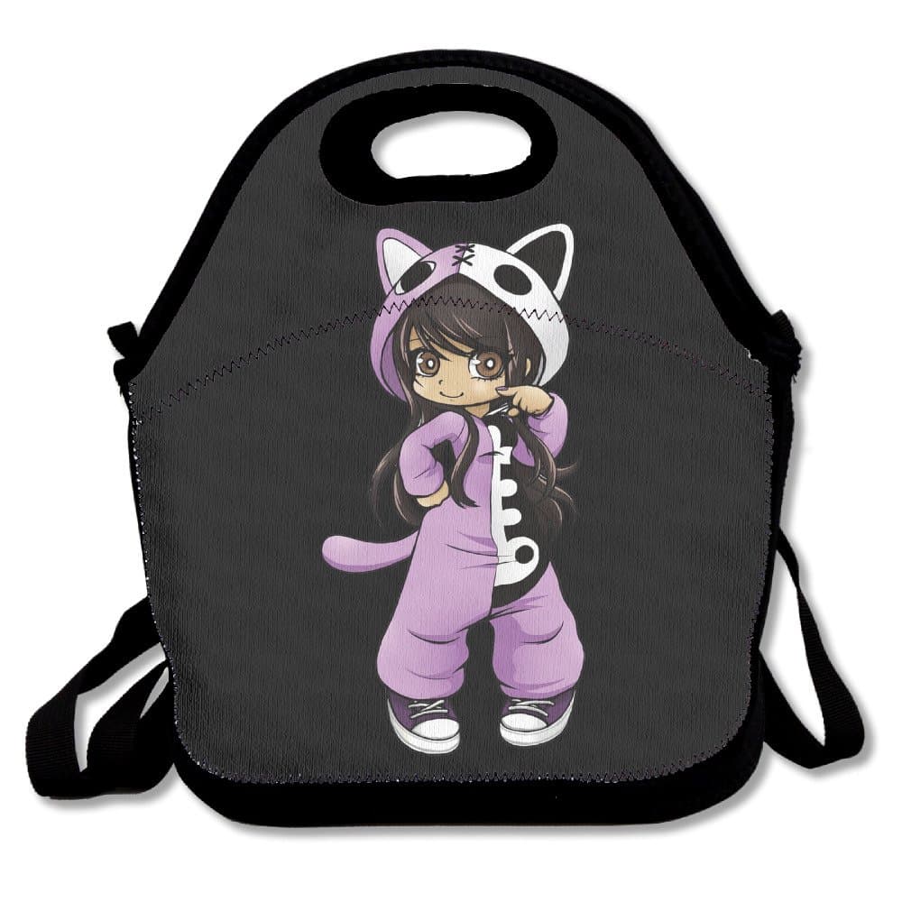 Youtube Aphmau Wearing Catsuit Multifunctional Lunch Tote Bag