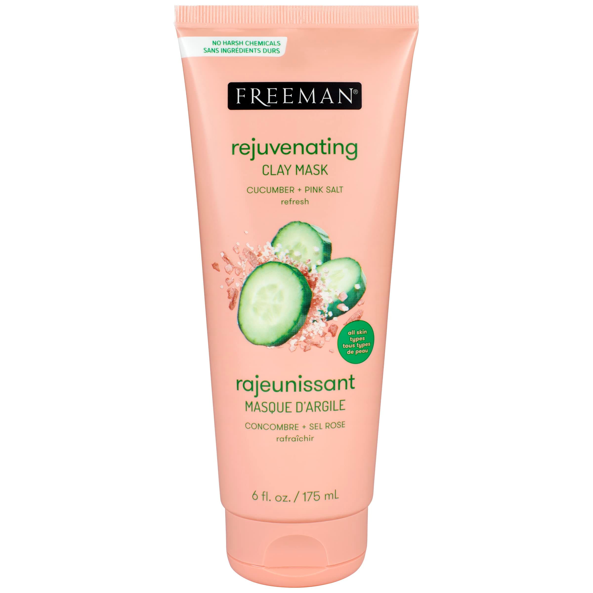 Freeman Rejuvenating Cucumber & Pink Salt Mask