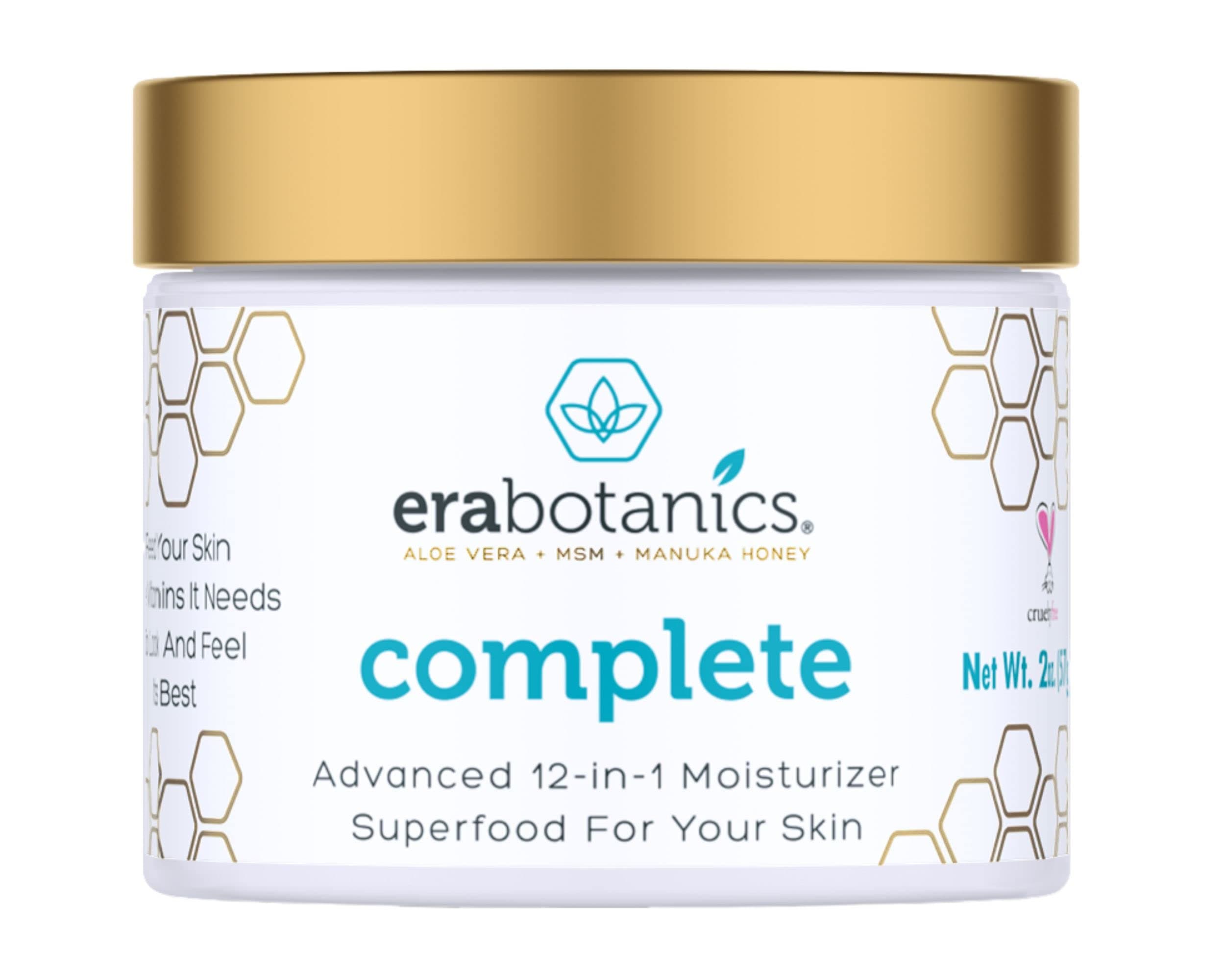 Era OrganicsFace Moisturizer Cream - Advanced 12-In-1 Rejuvenating Facial Cream With Superfood Complex Manuka Honey, Hyaluronic Acid & More - Anti Aging Wrinkle Face Cream For Women & Men
