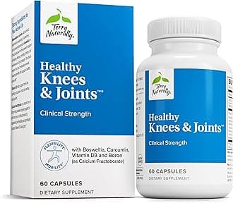 Healthy Knees & Joints - Dietary Supplement to Support Bone Health & Joint Flexibility - Healthy Knee & Hip Aid with Calcium Fructoborate - 60 Capsules
