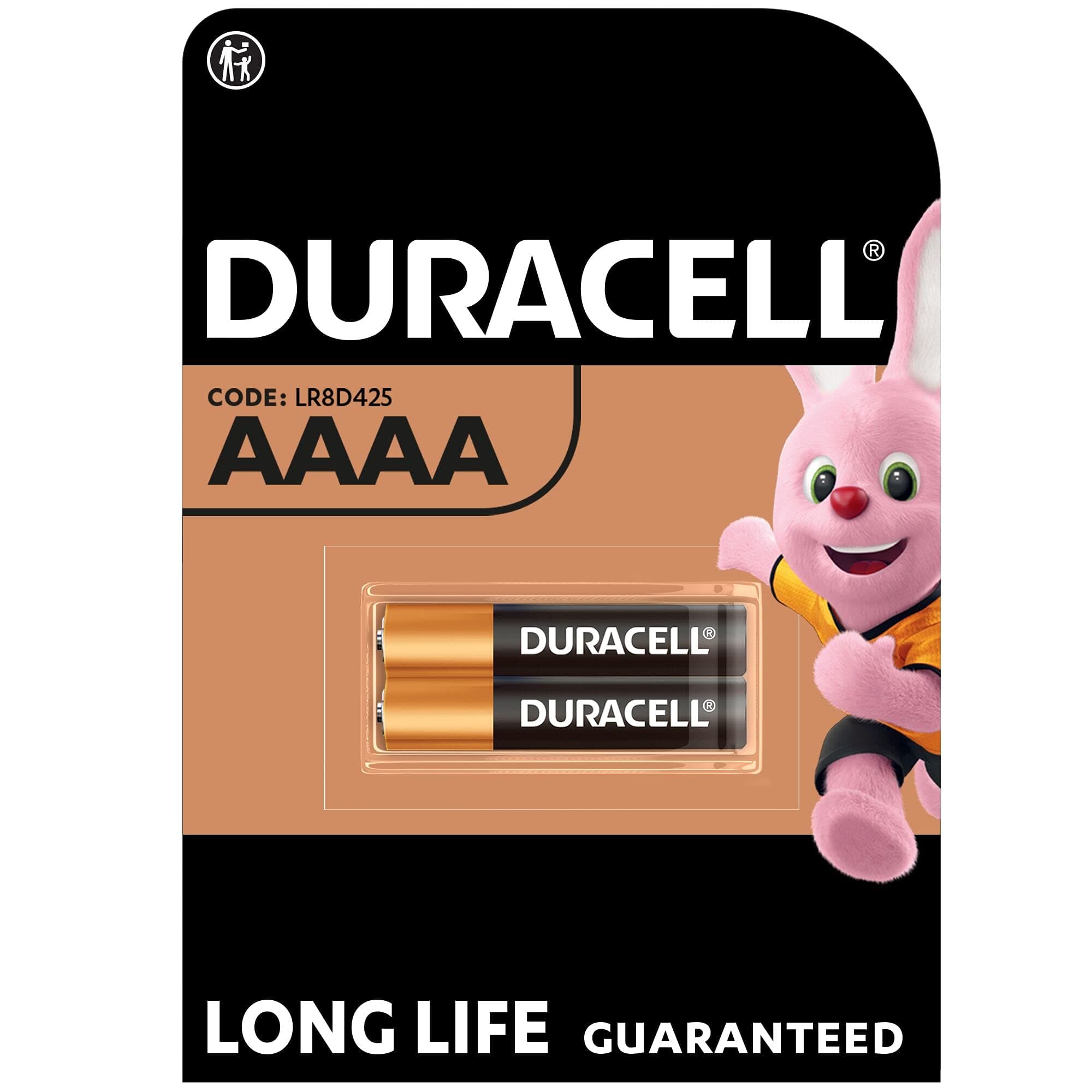 Duracell Ultra MN2500 Alkaline AAAA Batteries - 2-Pack