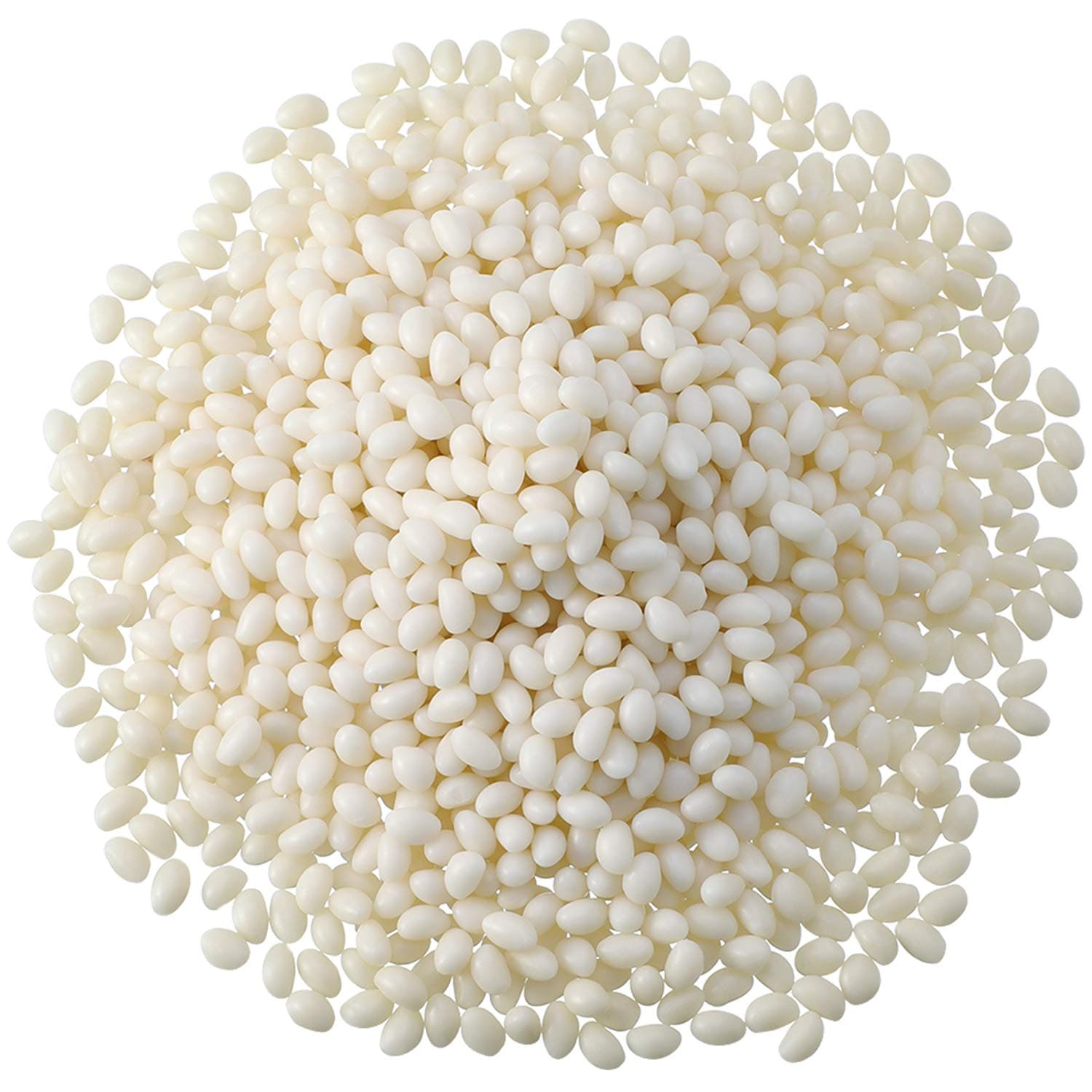 Nuanchu 100g Tooth Solid Gel Temporary Repair Kit Moldable Thermal Fitting Bead Teeth Pellet Adhesive Fake Teeth for Halloween Scary Themed Party Makeup Filling Fix the Missing Broken Tooth