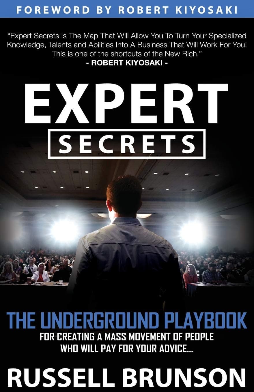 Expert Secrets book for Entrepreneurship & Analysis & Strategy By Russell Brunson (Author) Paperback – 1 January 2017