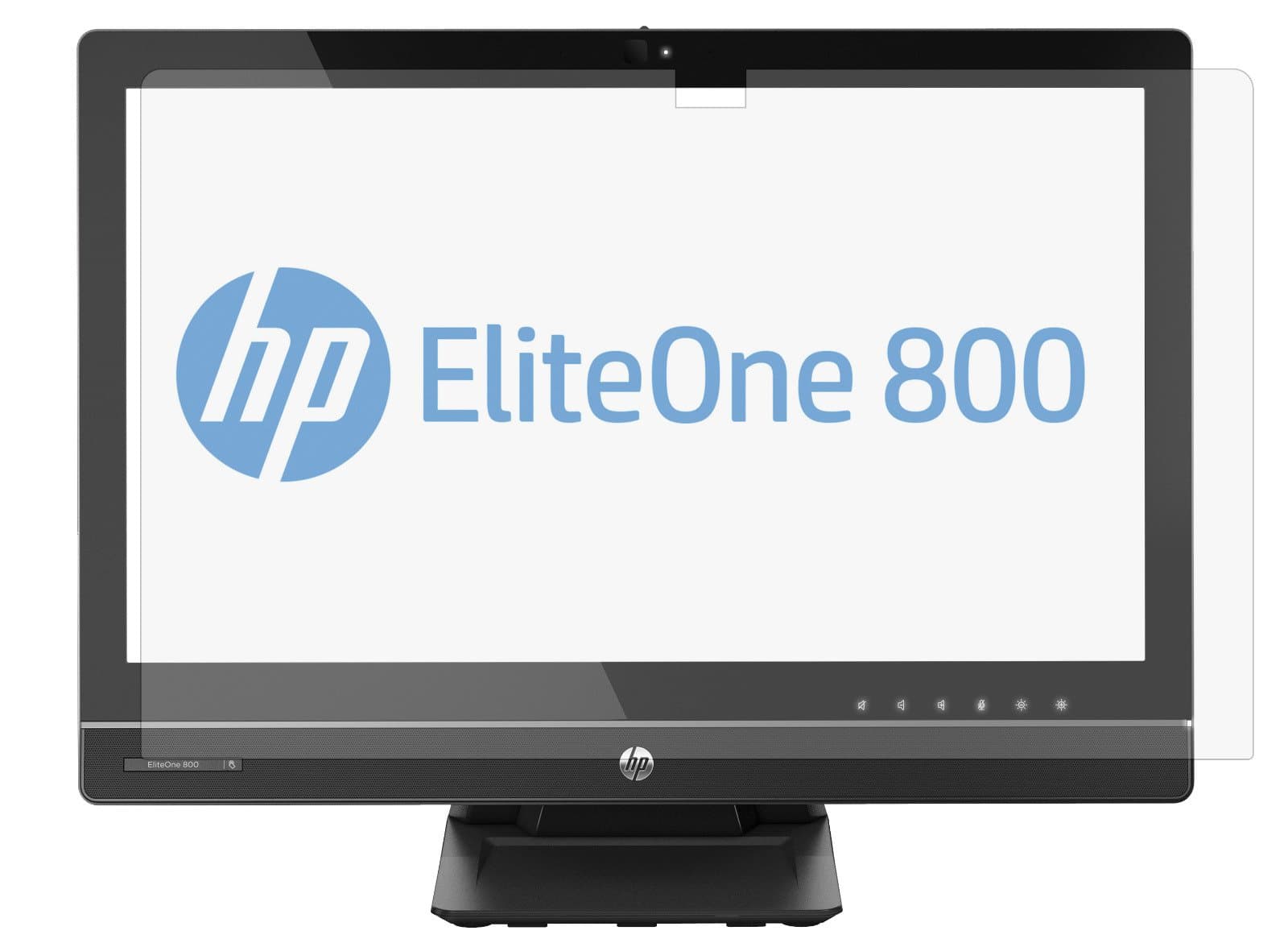 PcProfessional Screen Protector (Set of 2) for HP EliteOne 800 23" All-in-One Touchscreen Desktop Anti Glare Anti Scratch Filter Radiation Microfiber Cloth