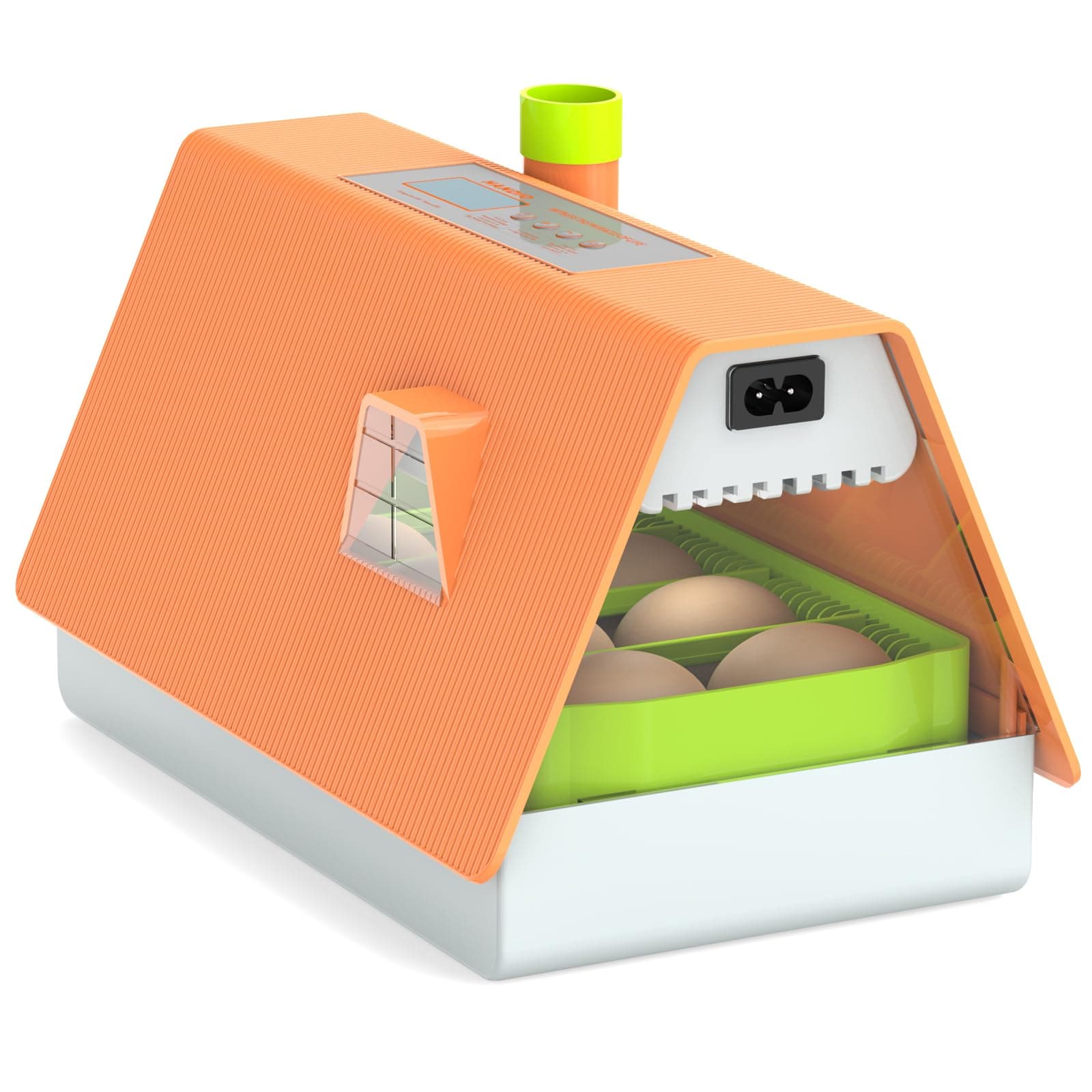 HANDIO 10-22 Egg Incubator, Incubators for Hatching Eggs, Automatic Egg Turner with Temperature Control, Egg Candler,Smart Chicken Incubators, Poultry Incubator for Hatching Chicken Quail Duck Parrot