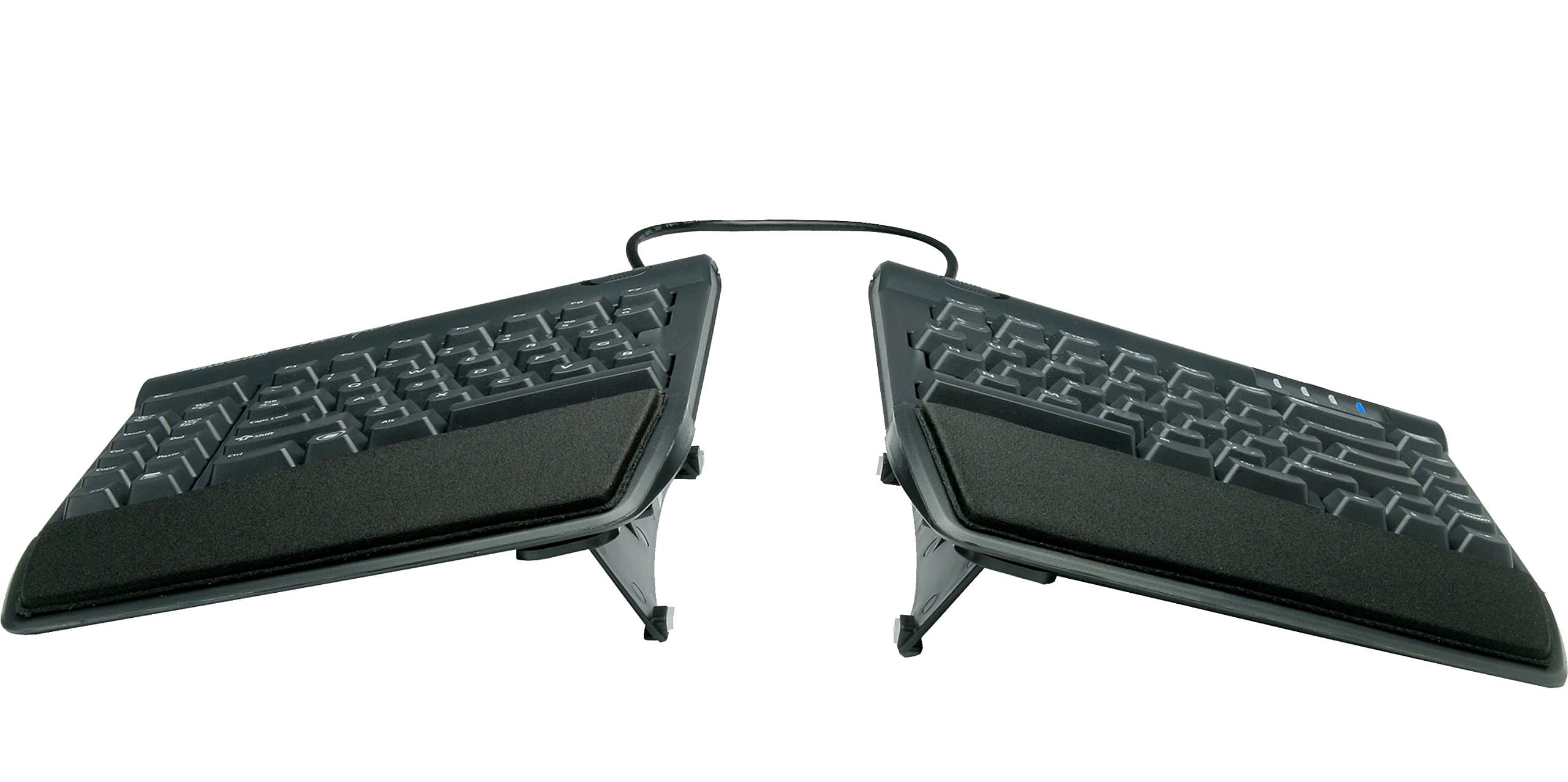 KINESIS Freestyle2 Ergonomic Keyboard w/ VIP3 Lifters for PC (9" Separation) (KB820PB-US)