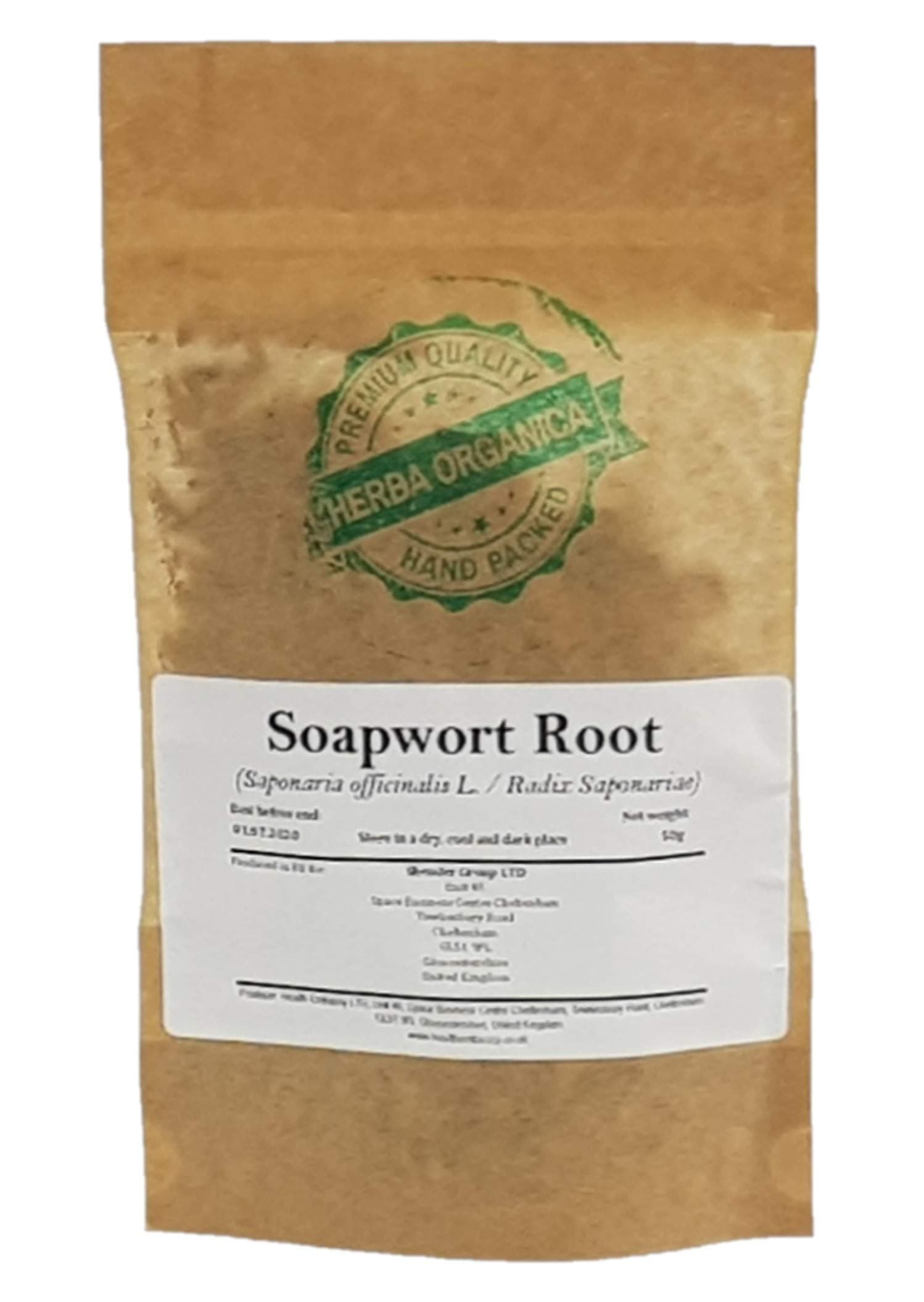 Herba Organica Soapwort Root - Saponaria Officinalis L - Loose Root (50g)