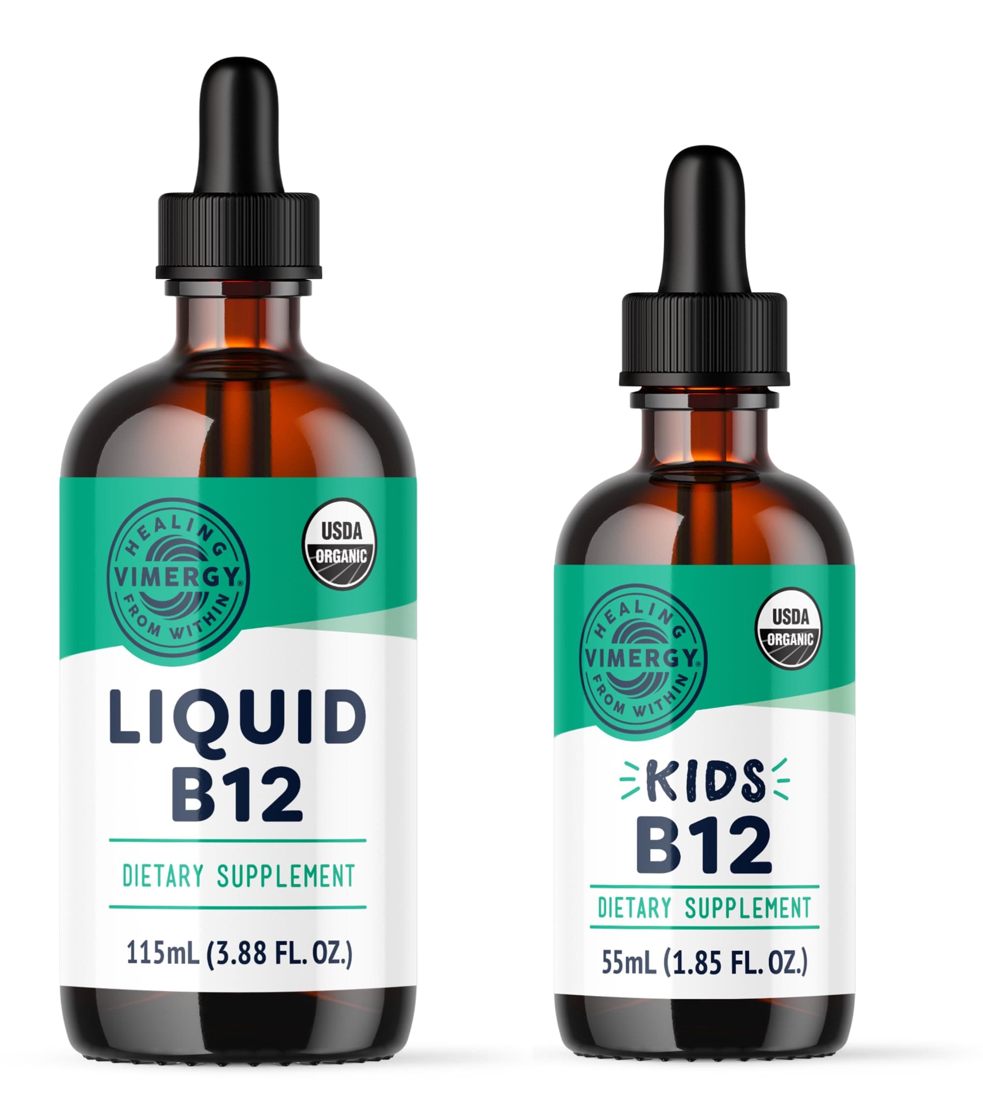 Vimergy B12 (115 mL) and Kids B12 (55 mL) - Bundle
