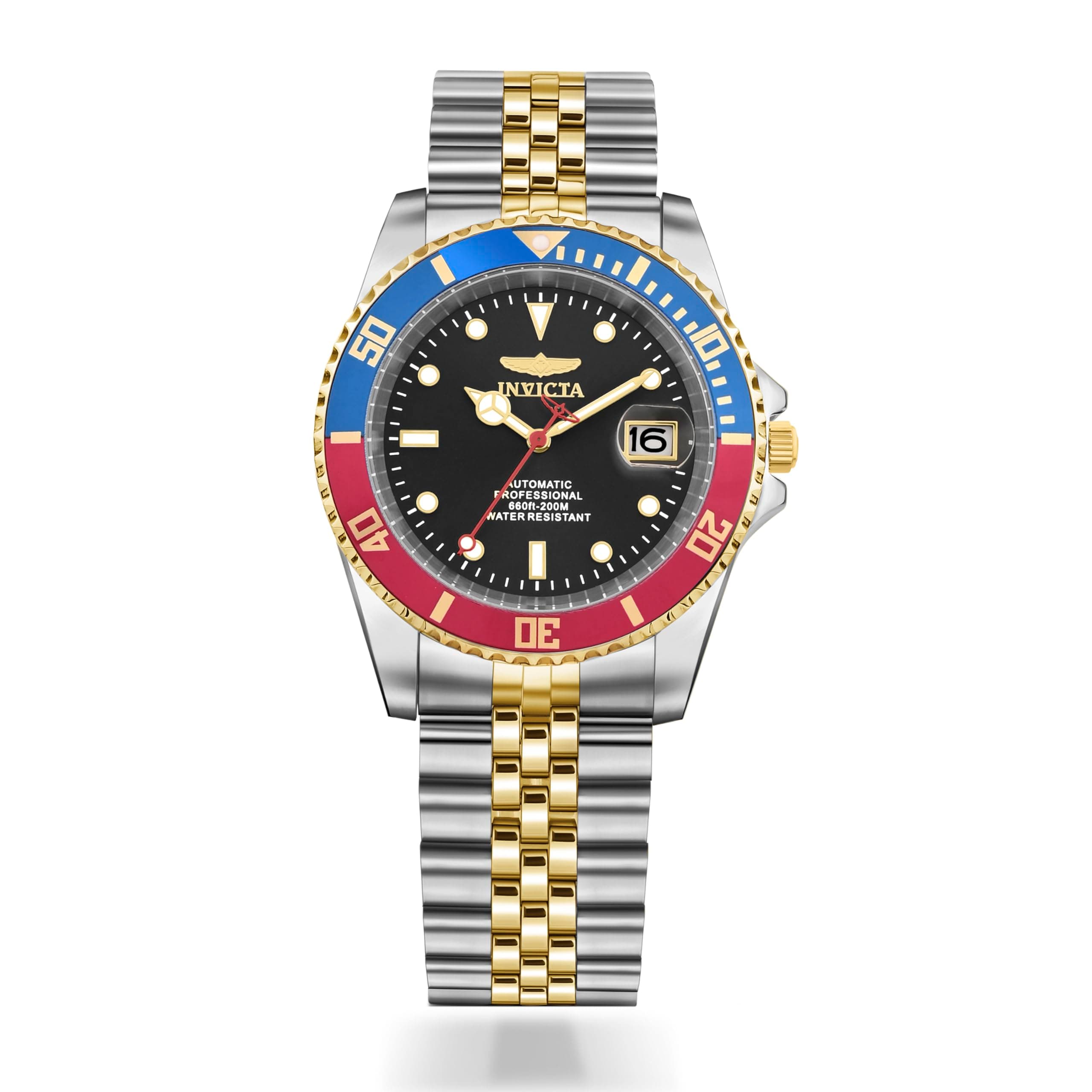 Pro Diver Stainless Steel Men's Automatic Watch - 42mm