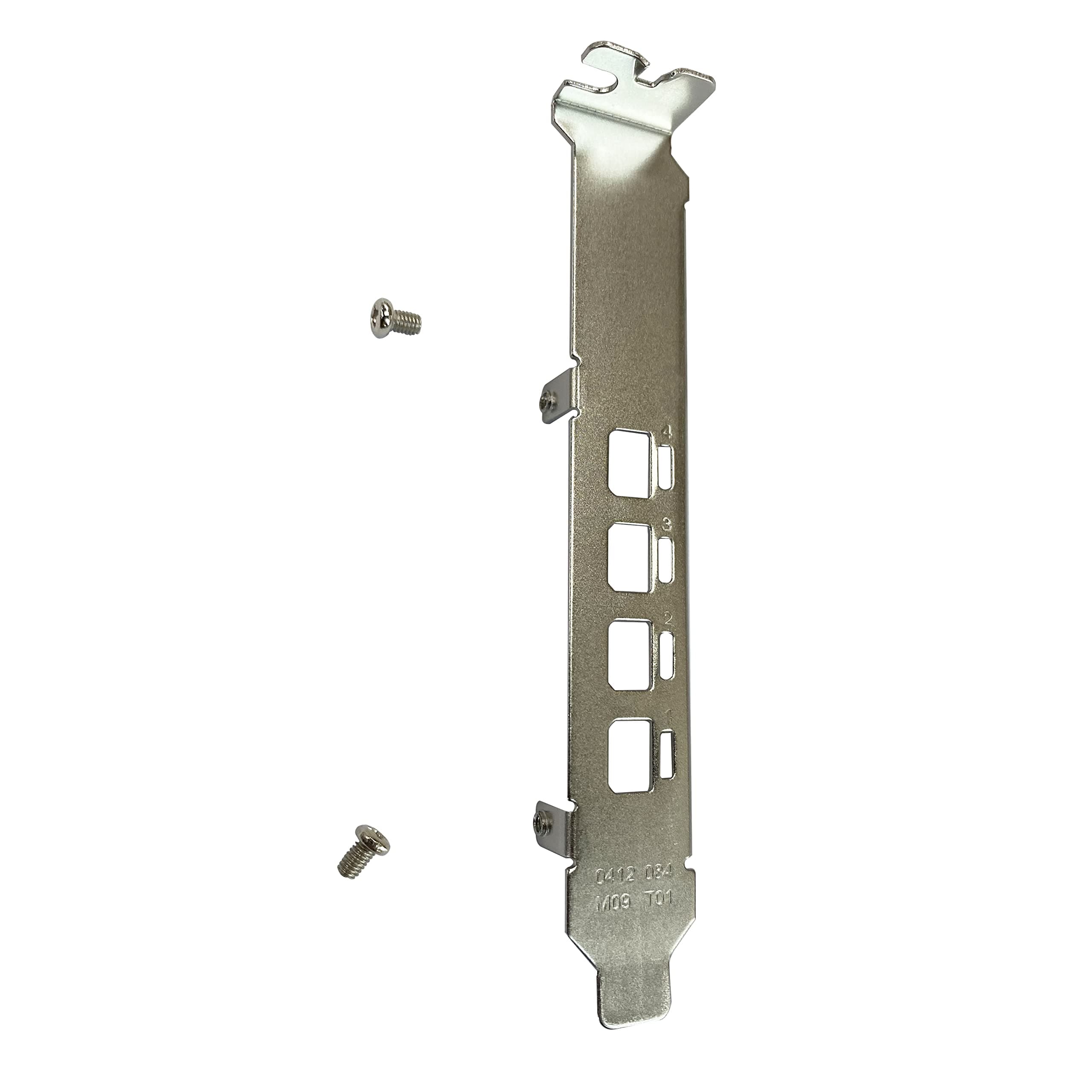 New Metal Full Height Graphics Card Mount for NVIDIA Quadro K1200 NVS 510 P400 P600 P1000 with 2x Screws