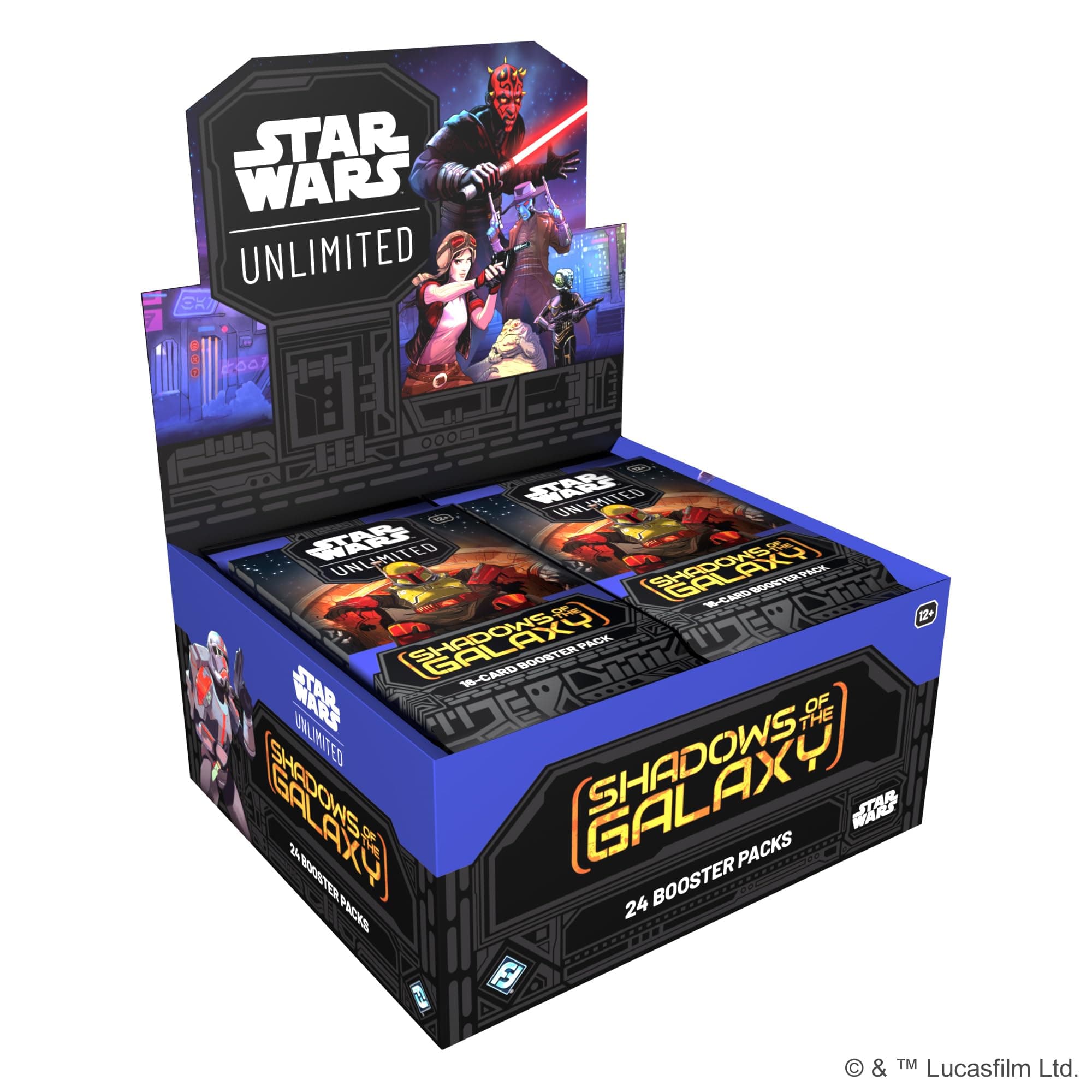 Star Wars: Unlimited - Shadows of the Galaxy Booster Display (x24)