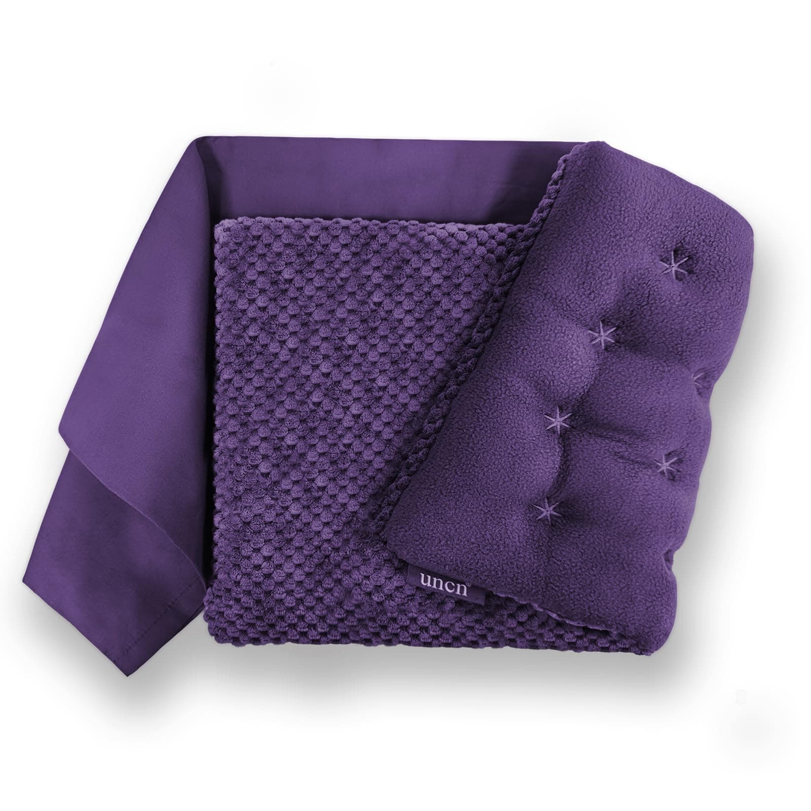 Wide Microwave Heating pad with Washable Cover 9.5 x 16in Microwavable Hot Pad for Neck Shoulder, Cramps, Back Cordless Warm Compress Weighted Moist Heat Pack for Aches, Unscented