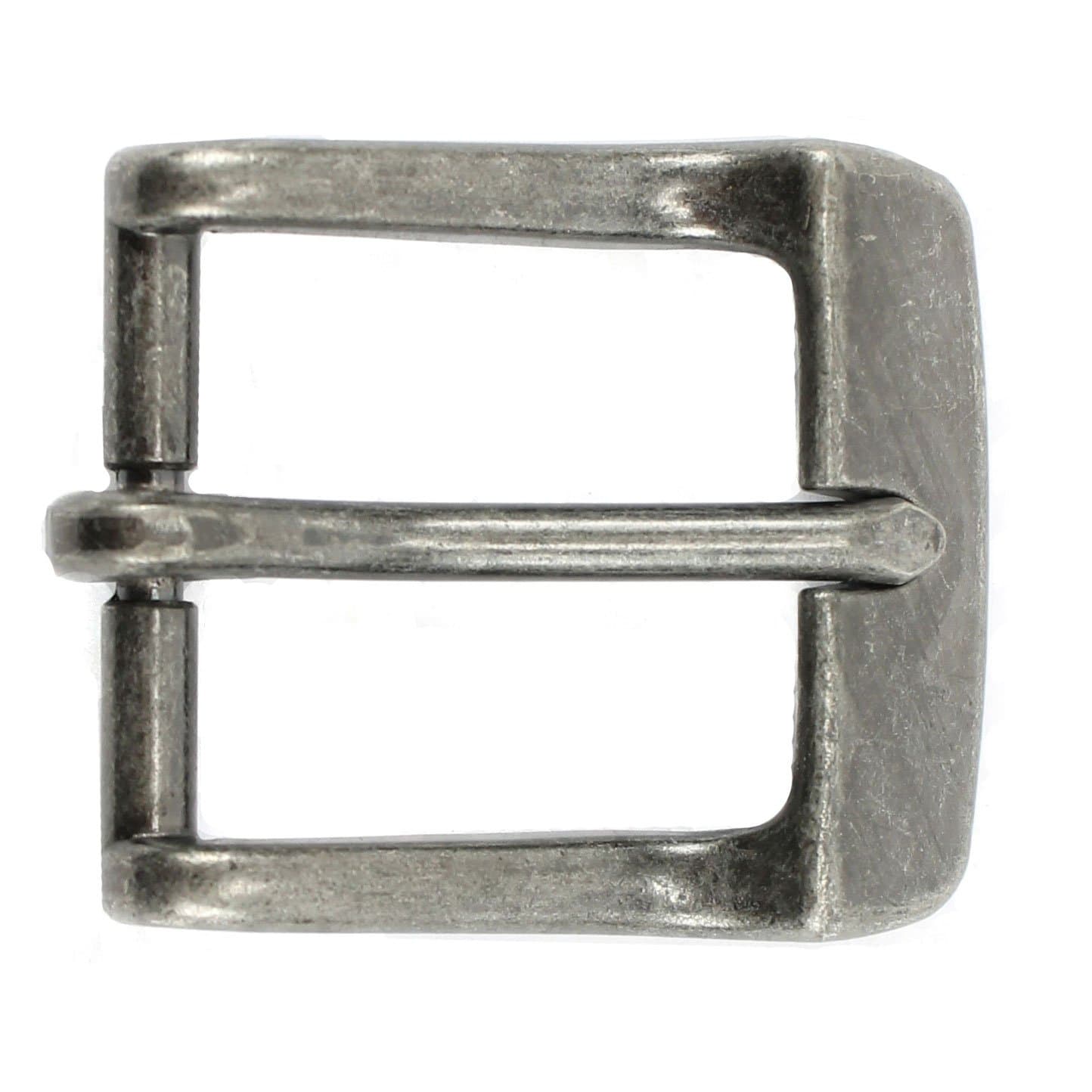 Classic Silver Belt Buckle 100 Year Warranty (Antique Silver, 1-1/2")